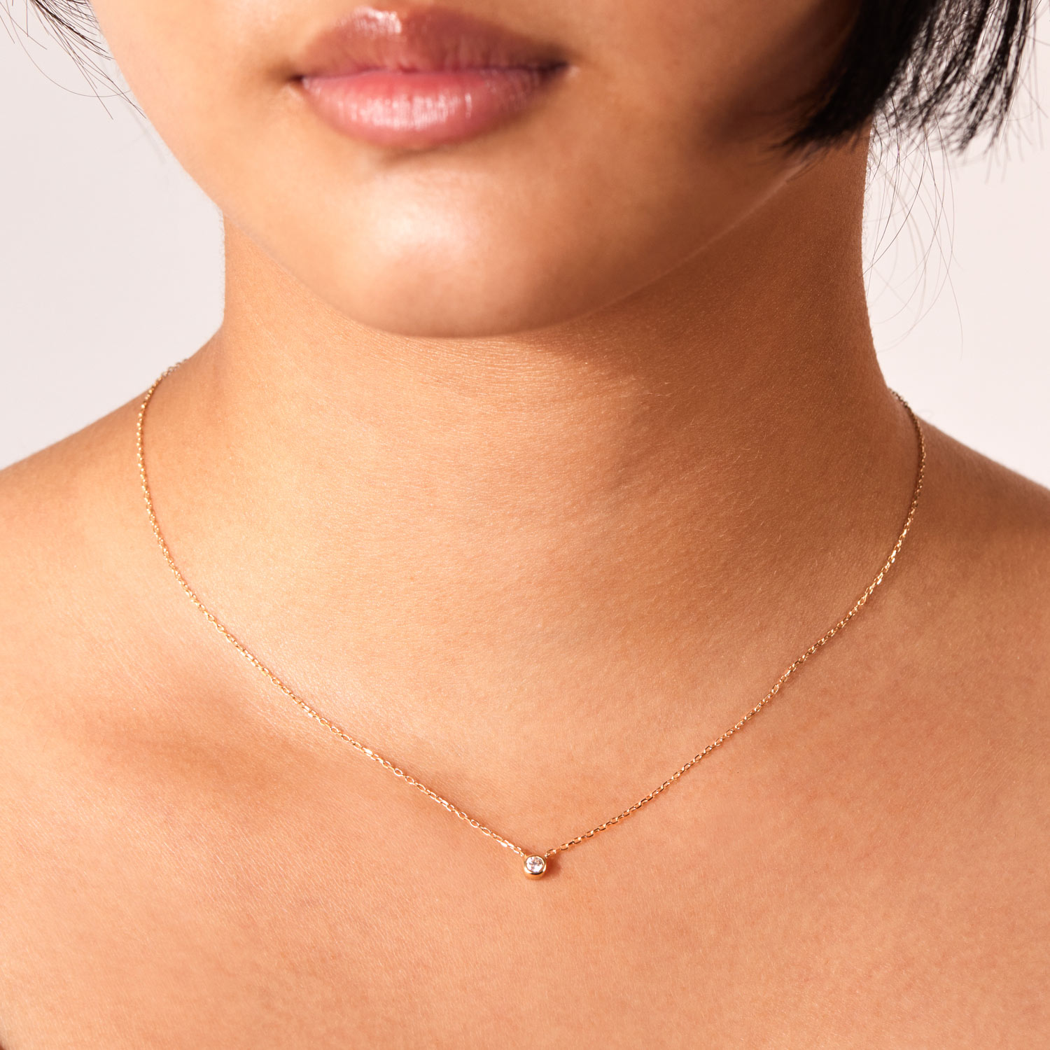 Tiny Corsage Necklace, Sparkler - Image 3