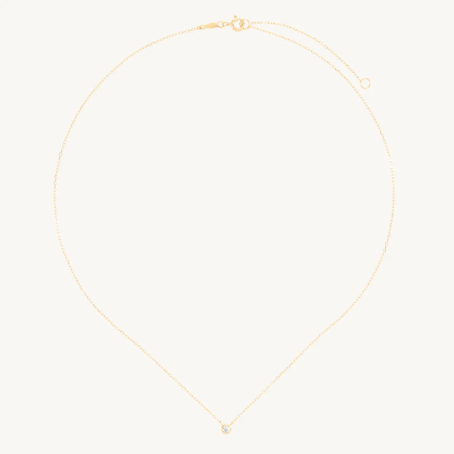 Alternative view of Tiny Corsage Necklace, Sparkler