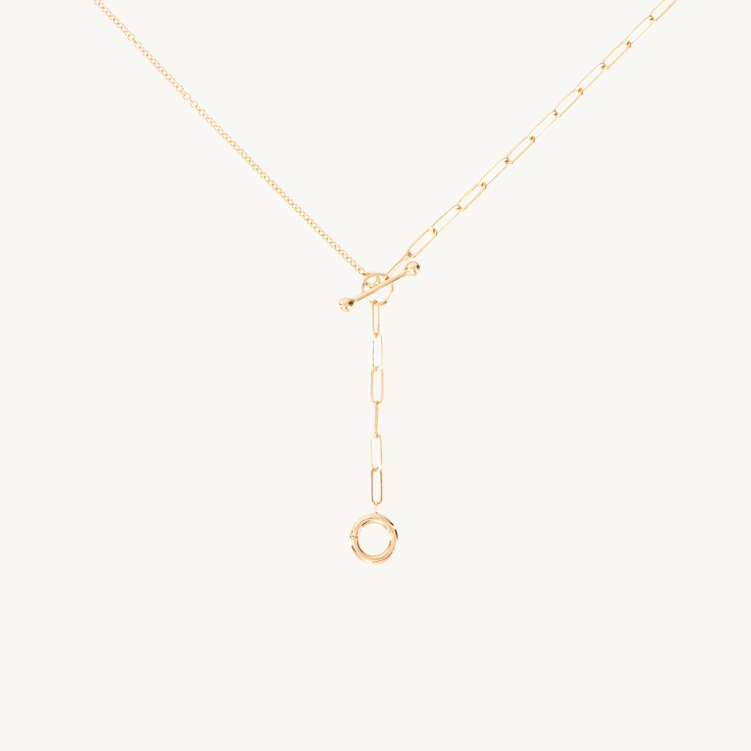 1976 Lariat Toggle Necklace