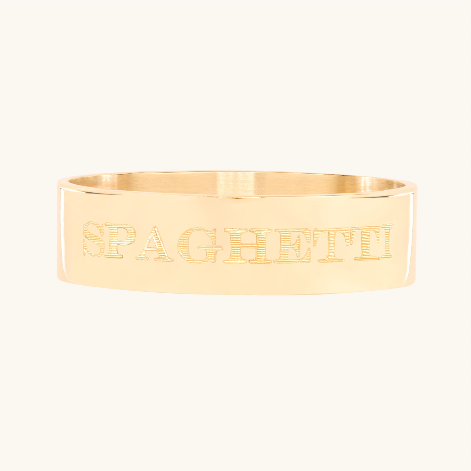 Grand Tomboy Engravable Gold Ring - Image 17