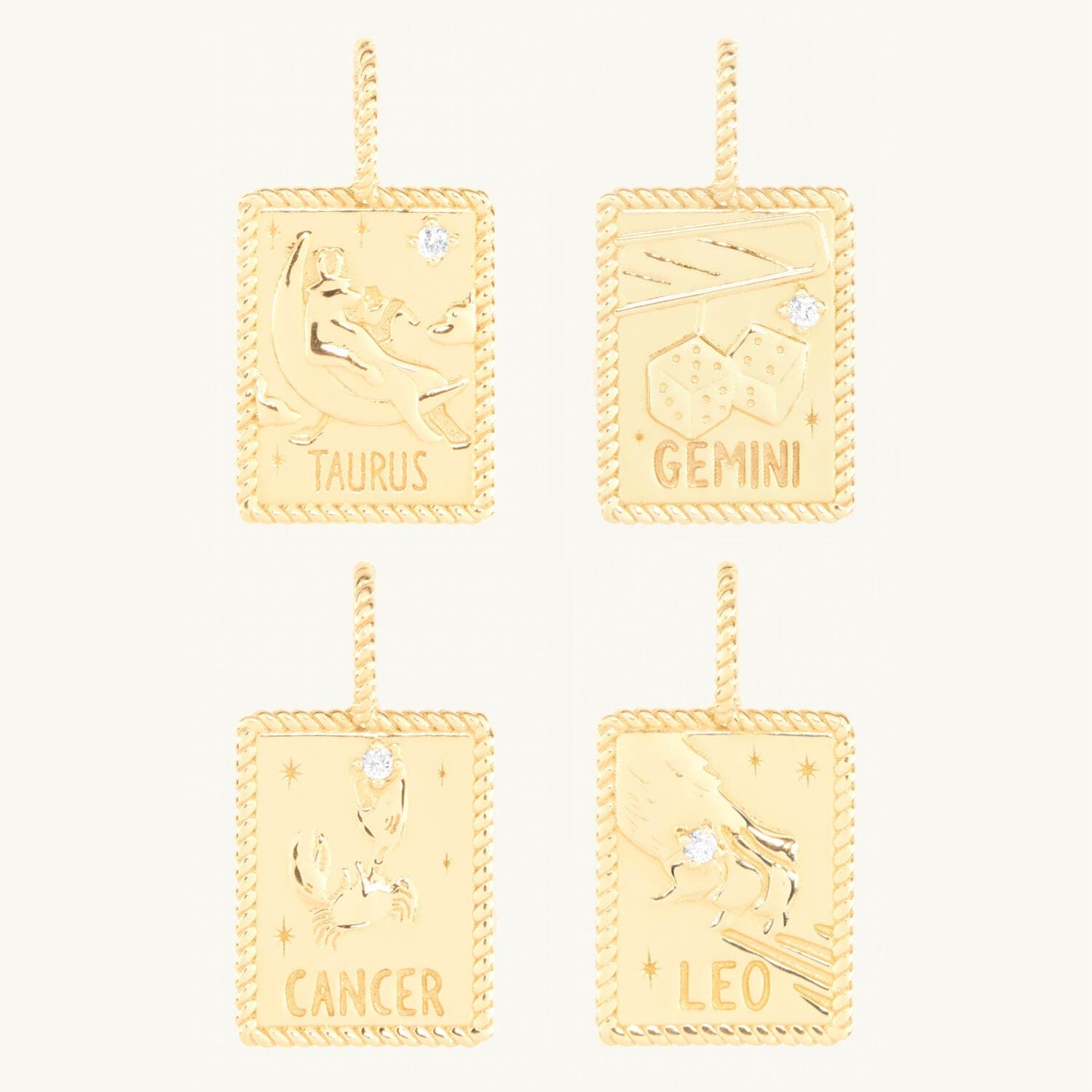 Zodiac & Tiniest Alphabet Charm Set - Image 4