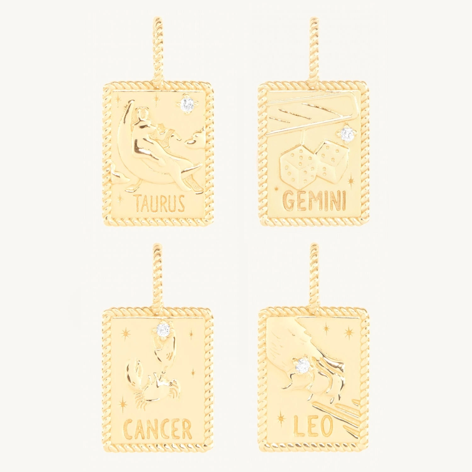 Zodiac & Tiniest Alphabet Charm Set - Image 15