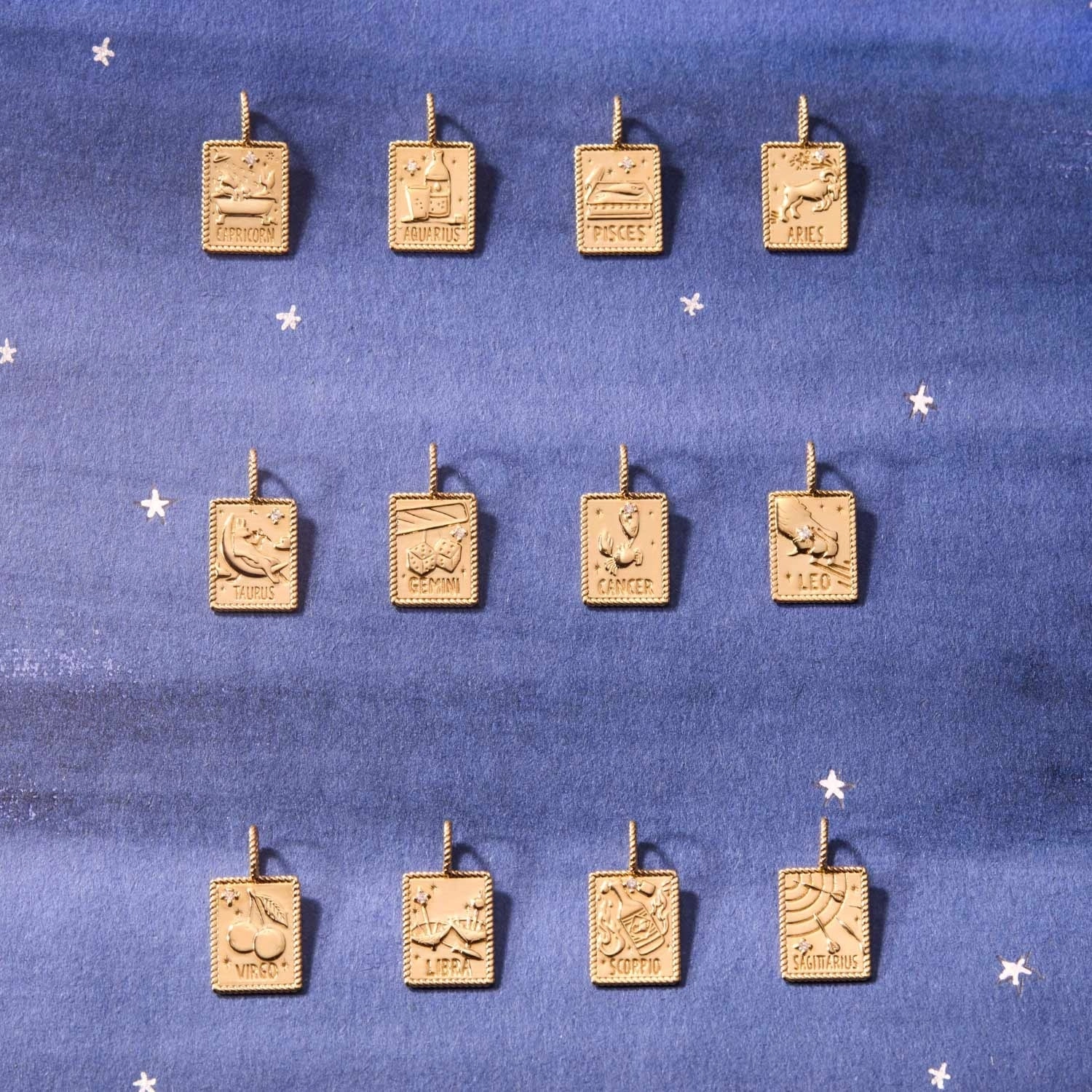 Zodiac & Tiniest Alphabet Charm Set - Image 9