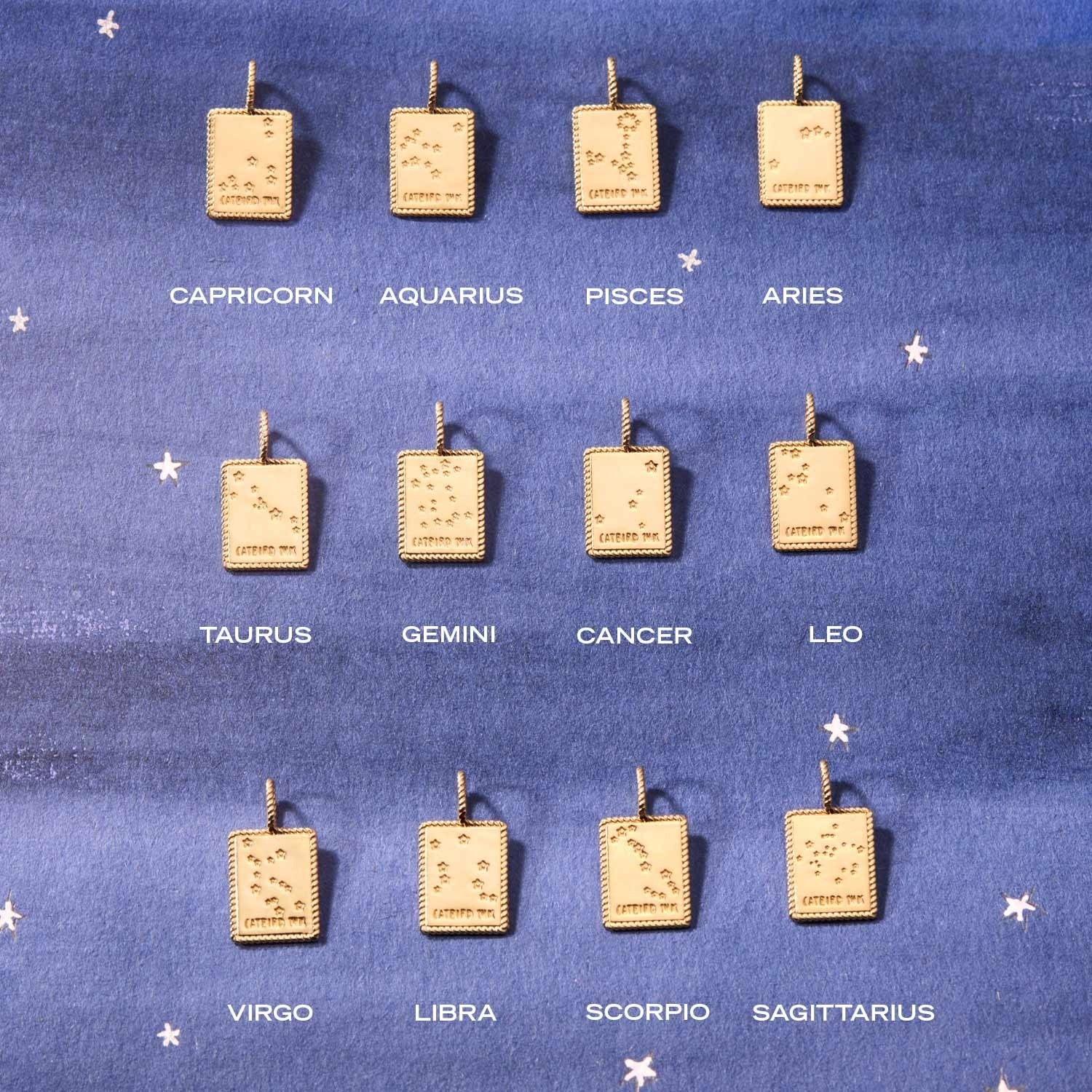 Zodiac & Tiniest Alphabet Charm Set - Image 10