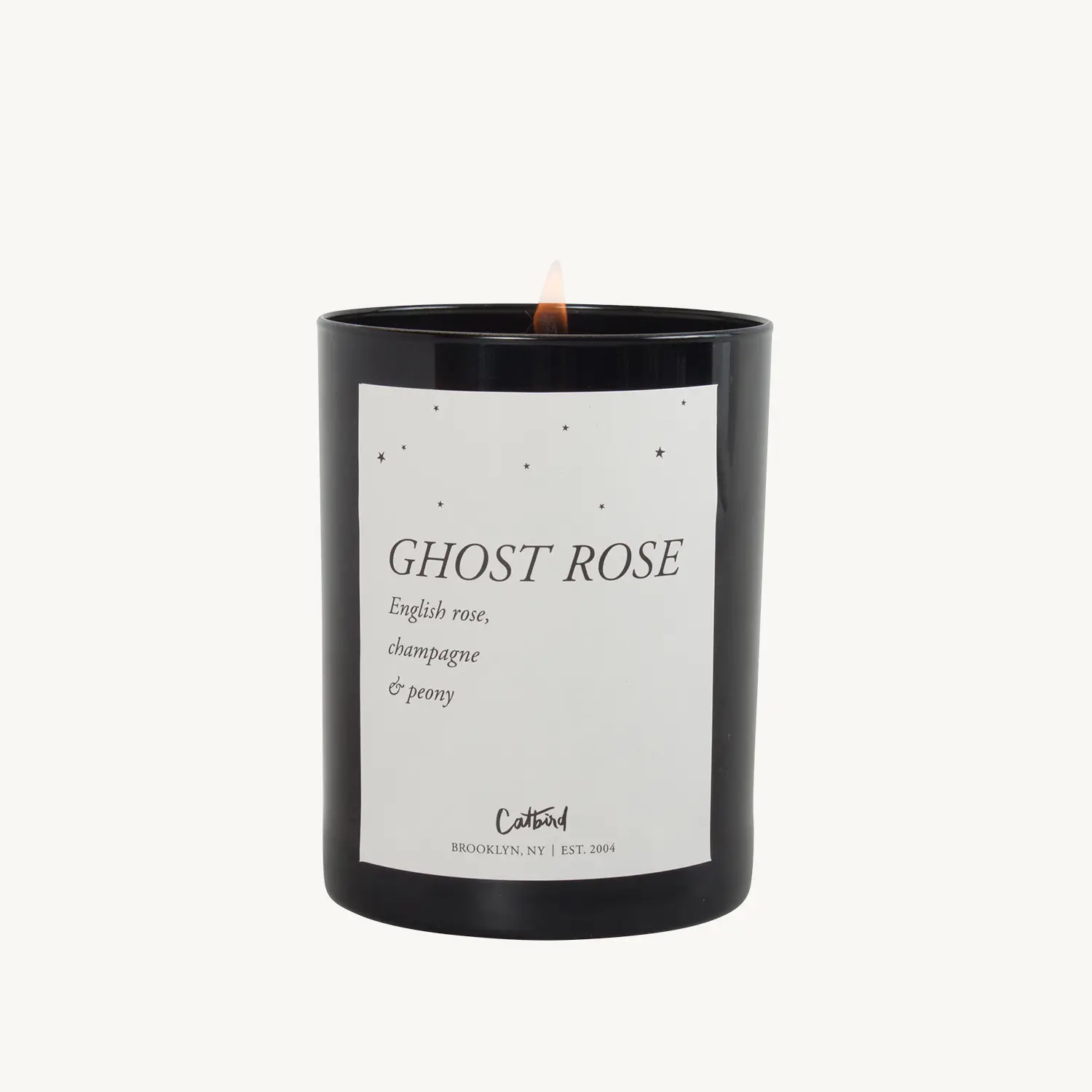 Ghost Rose Candle