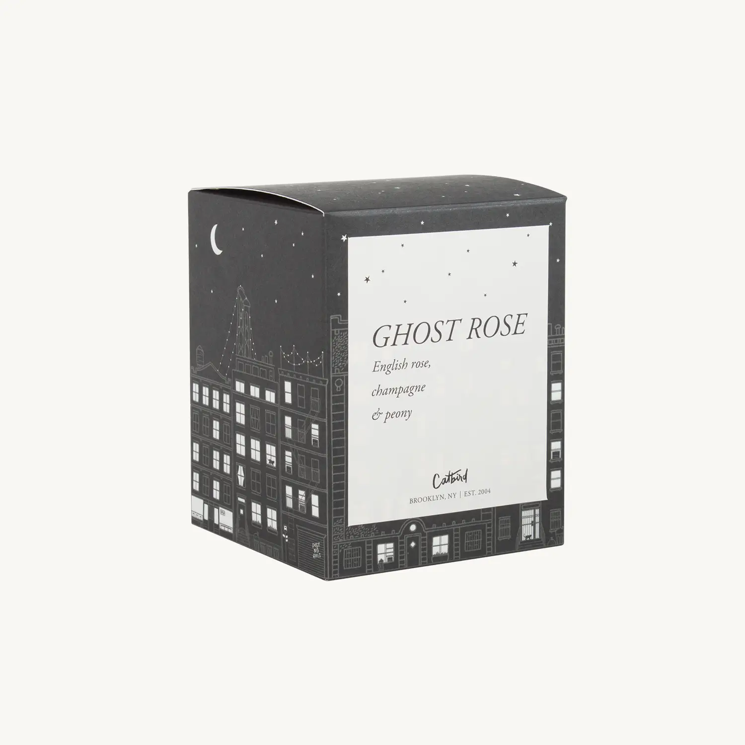Alternative view of Ghost Rose Candle