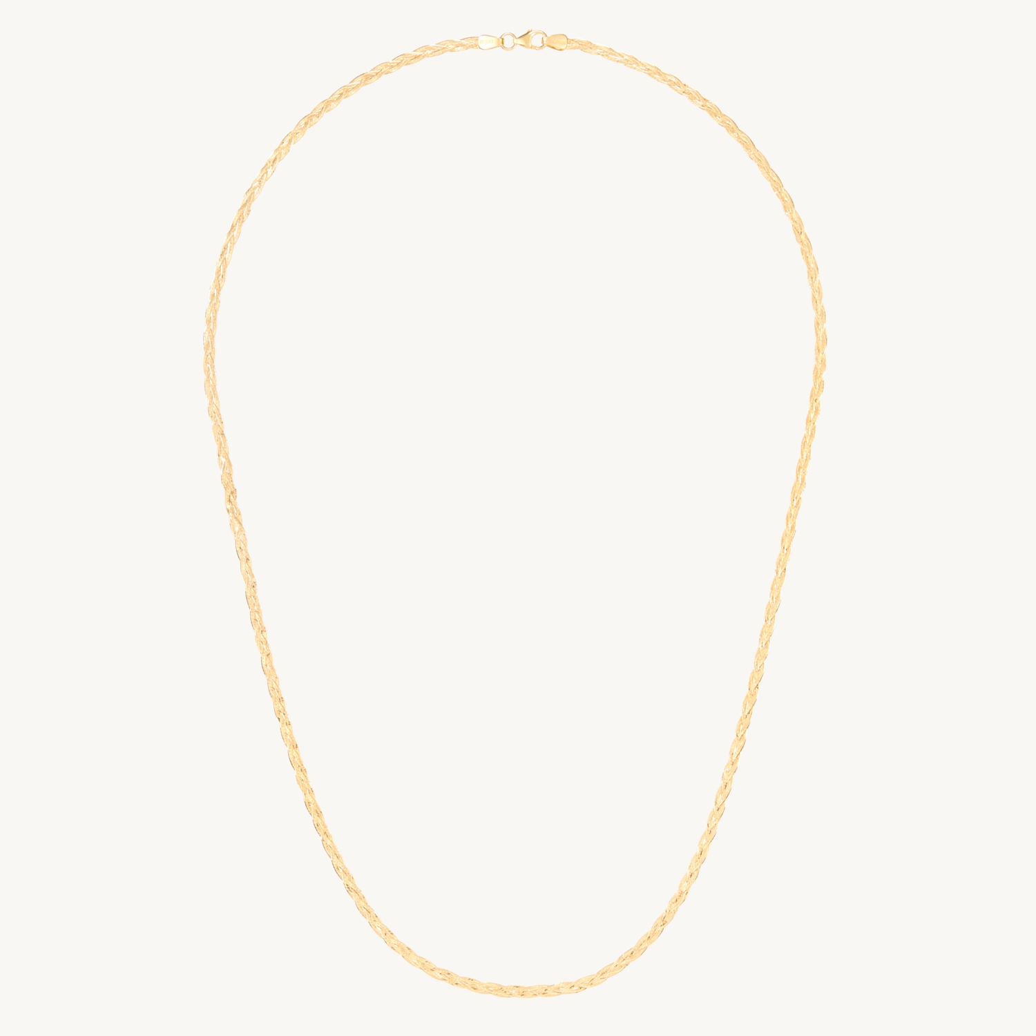 Entwined Braided Chain Necklace - Image 9