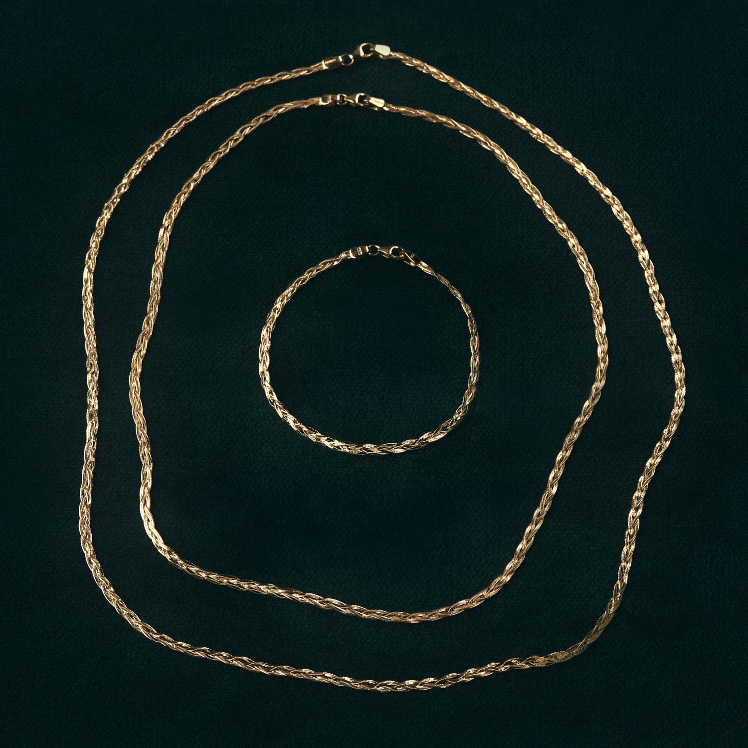 Entwined Braided Chain Collar - Image 7
