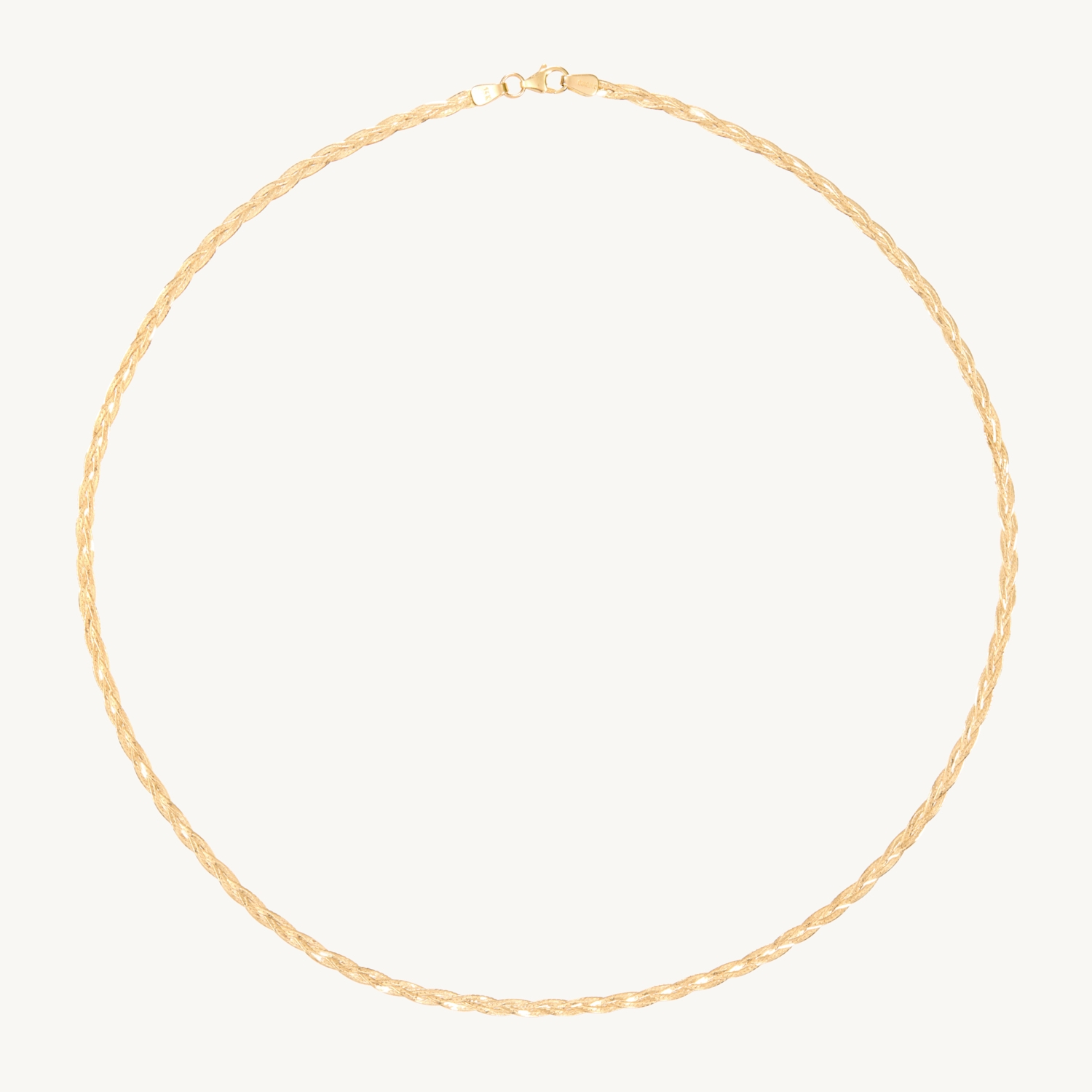 Entwined Braided Chain Collar - Image 10