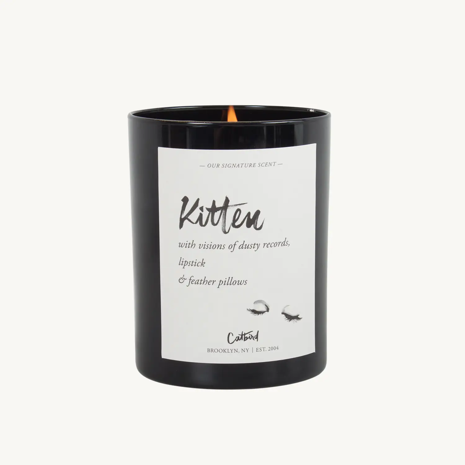 Kitten Candle