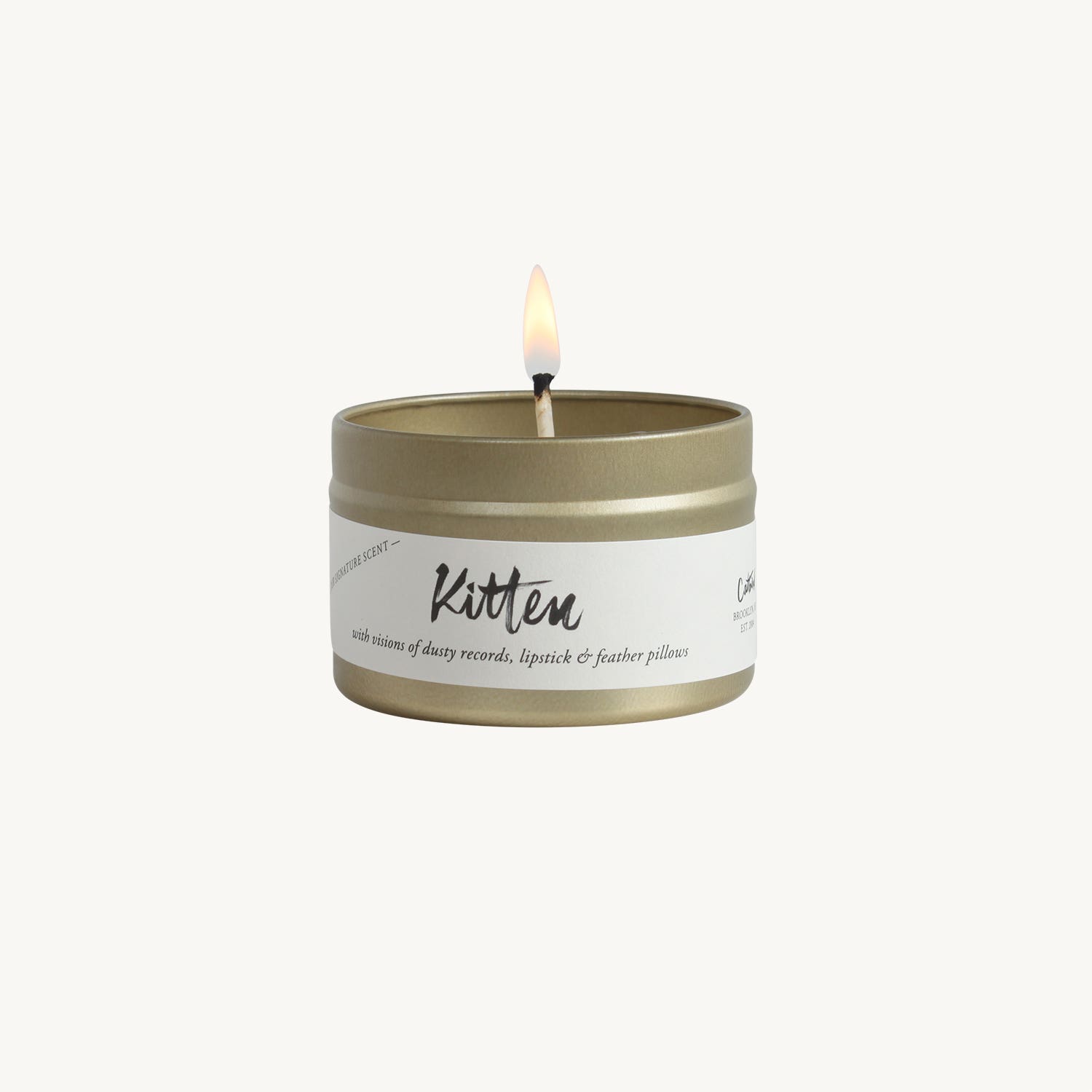 Alternative view of Kitten Travel Candle