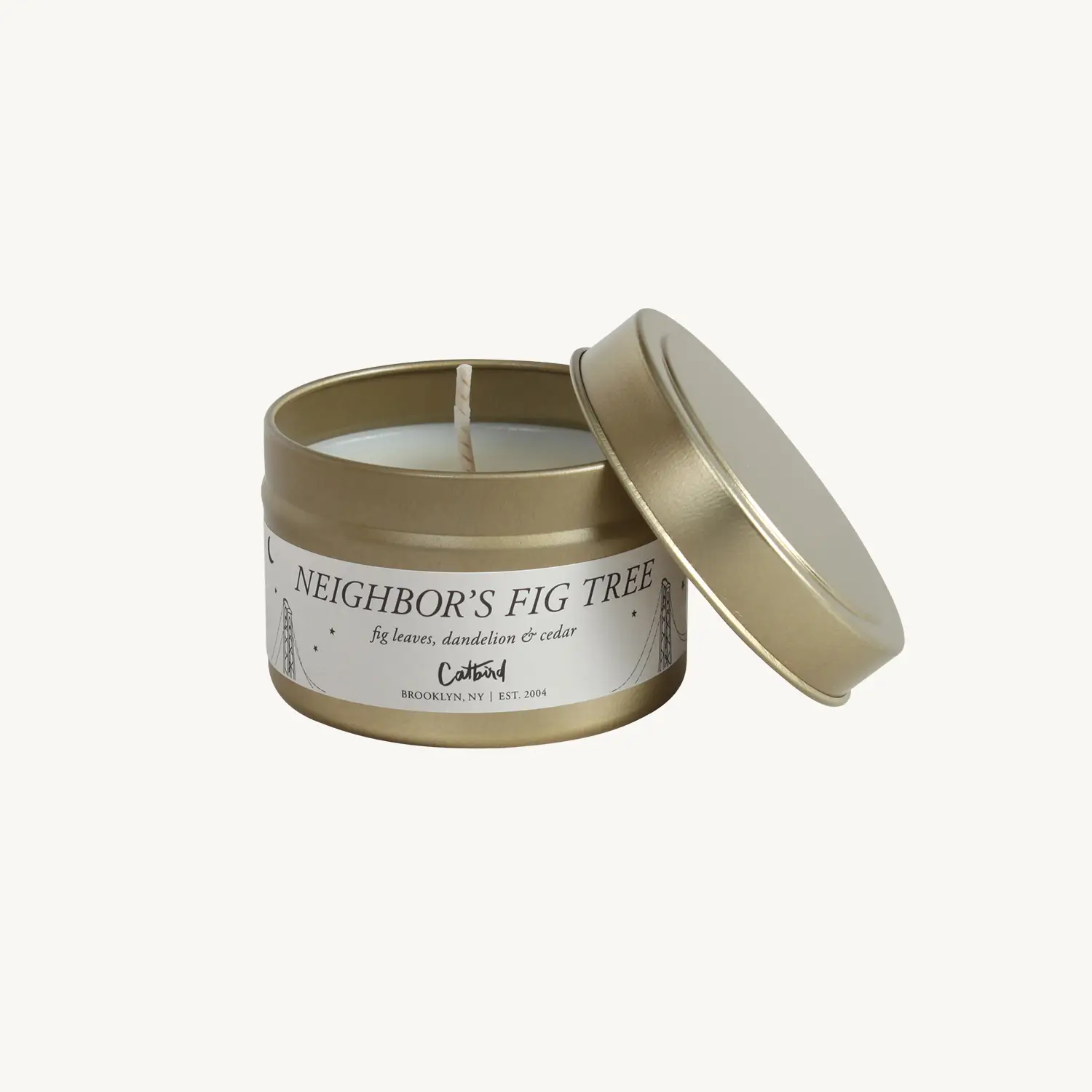 Neighbor's Fig Tree Travel Candle