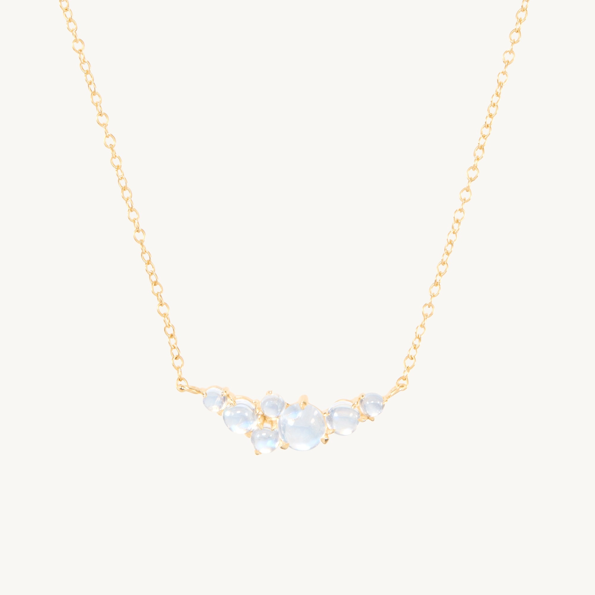 Moonstone Bubble Necklace - Image 10