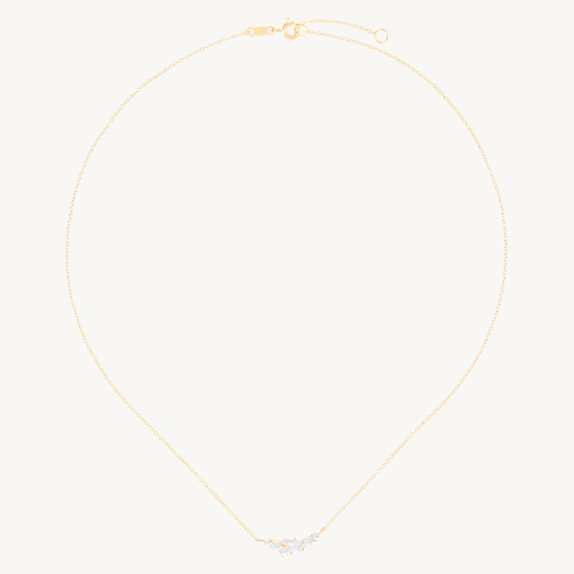 Moonstone Bubble Necklace - Image 11