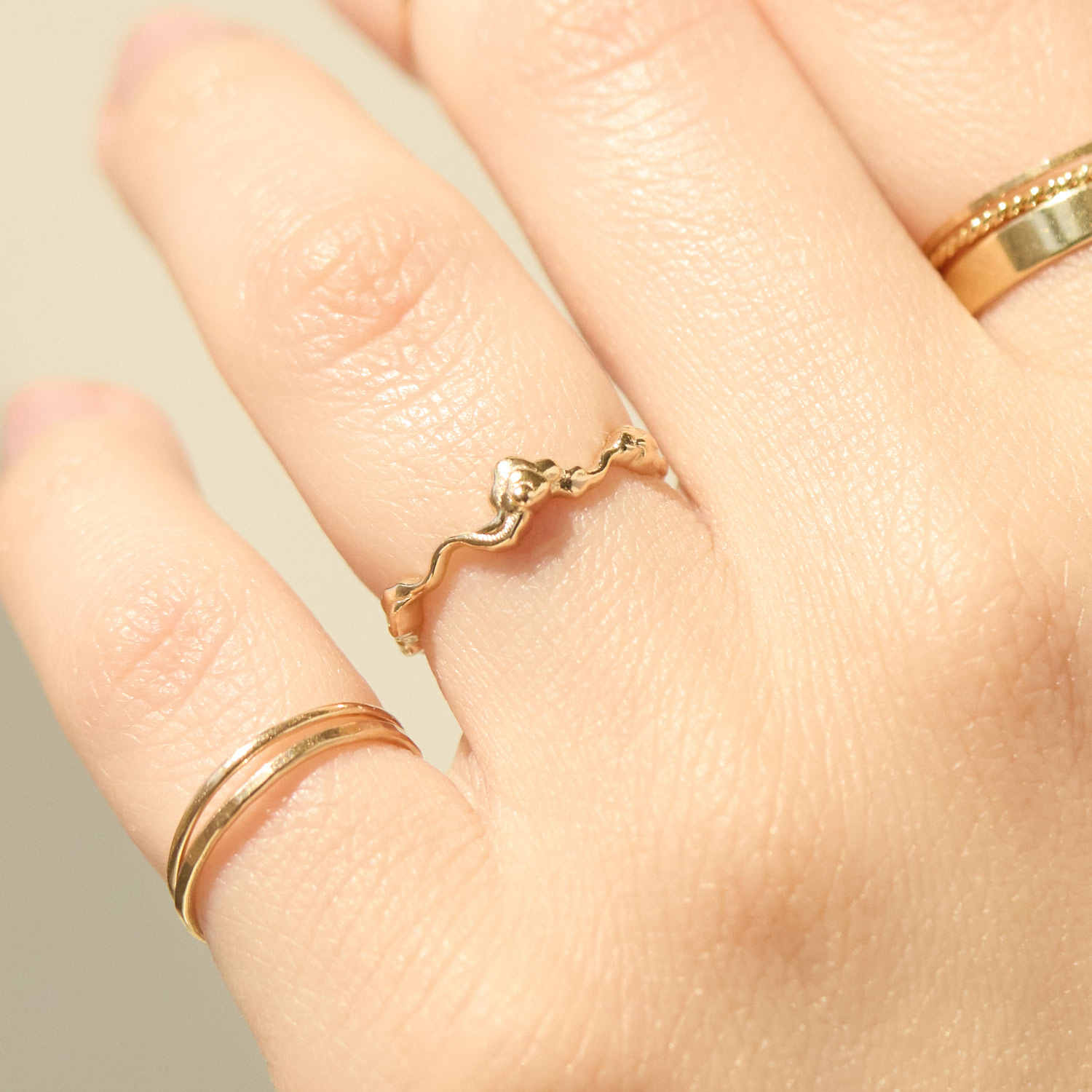 Cloud Stacking Ring - Image 3
