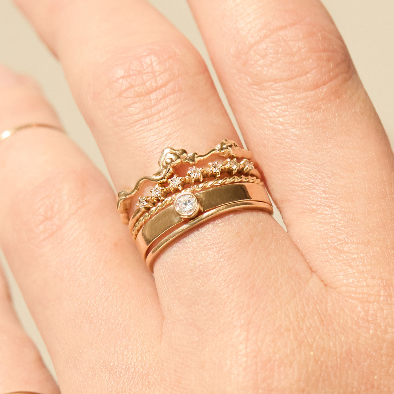 Cloud Stacking Ring - Image 5