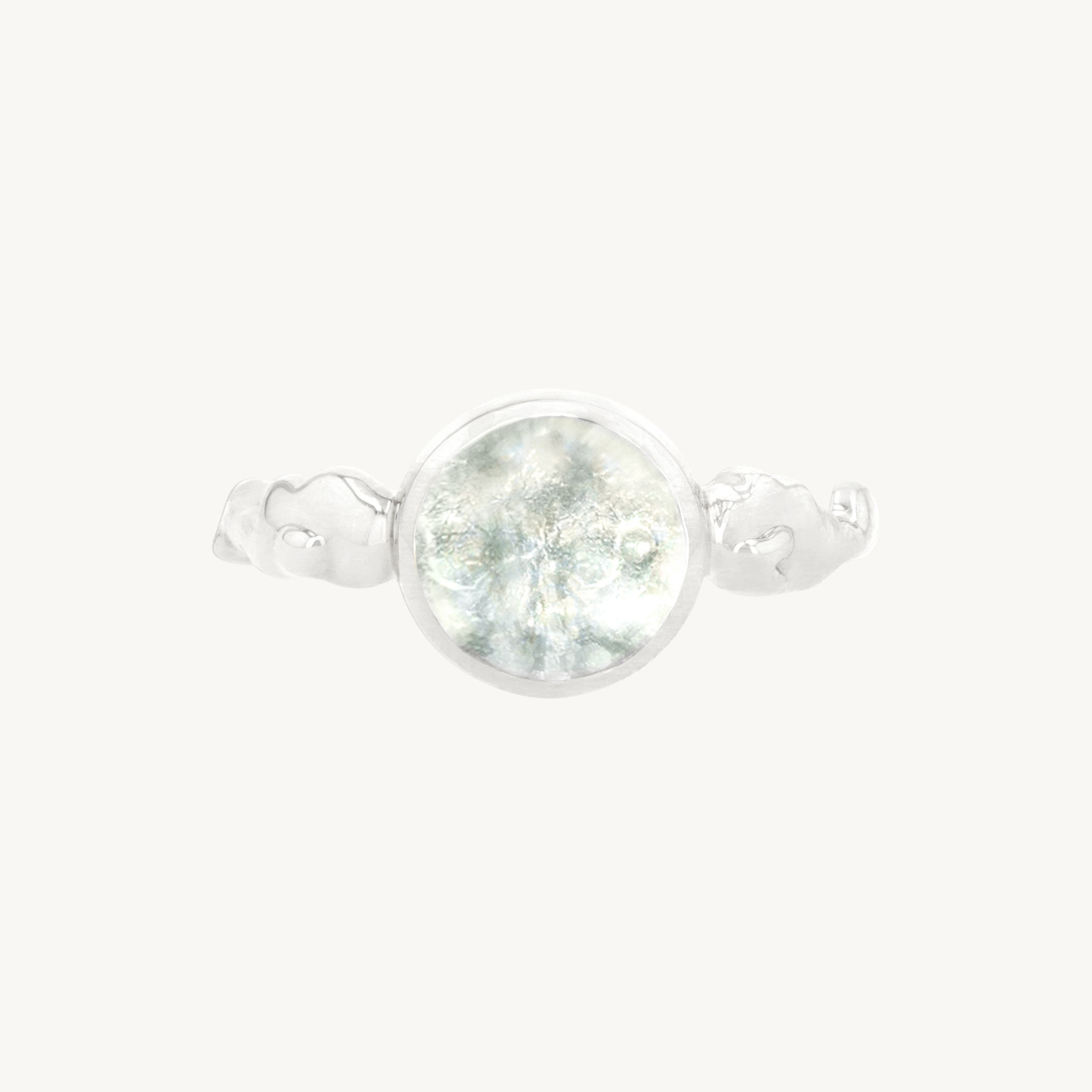 Memory Pool Silver Ring
