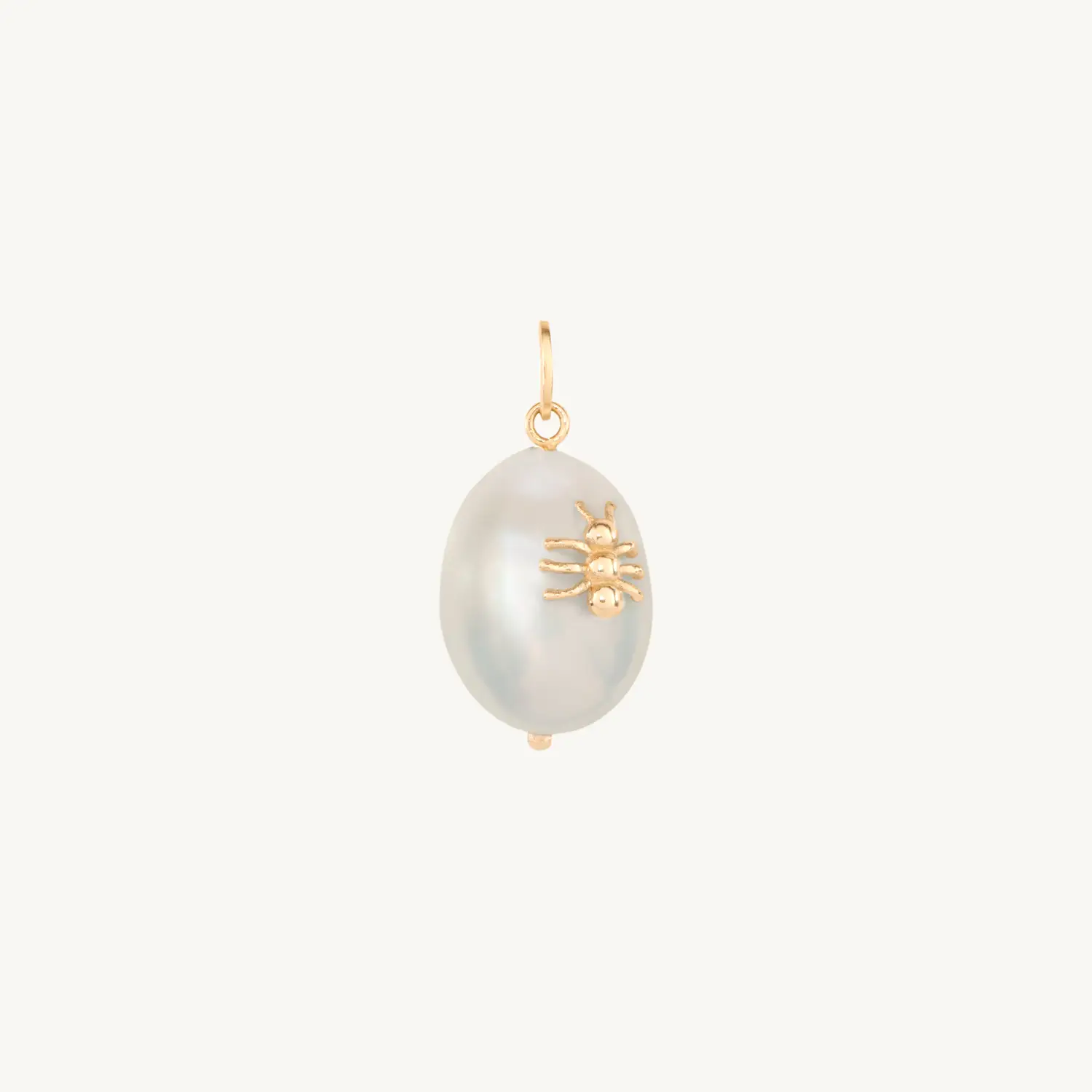 Alternative view of Honey Water Pearl Gold Charm