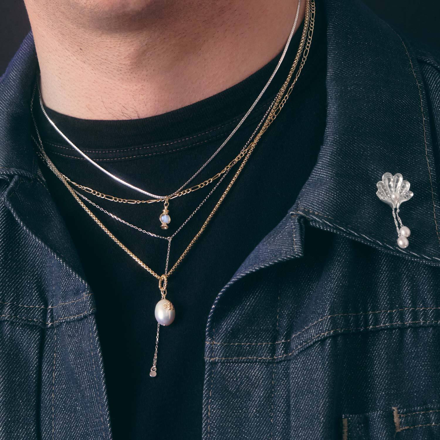 Honey Water Pearl Gold Charm - Image 7