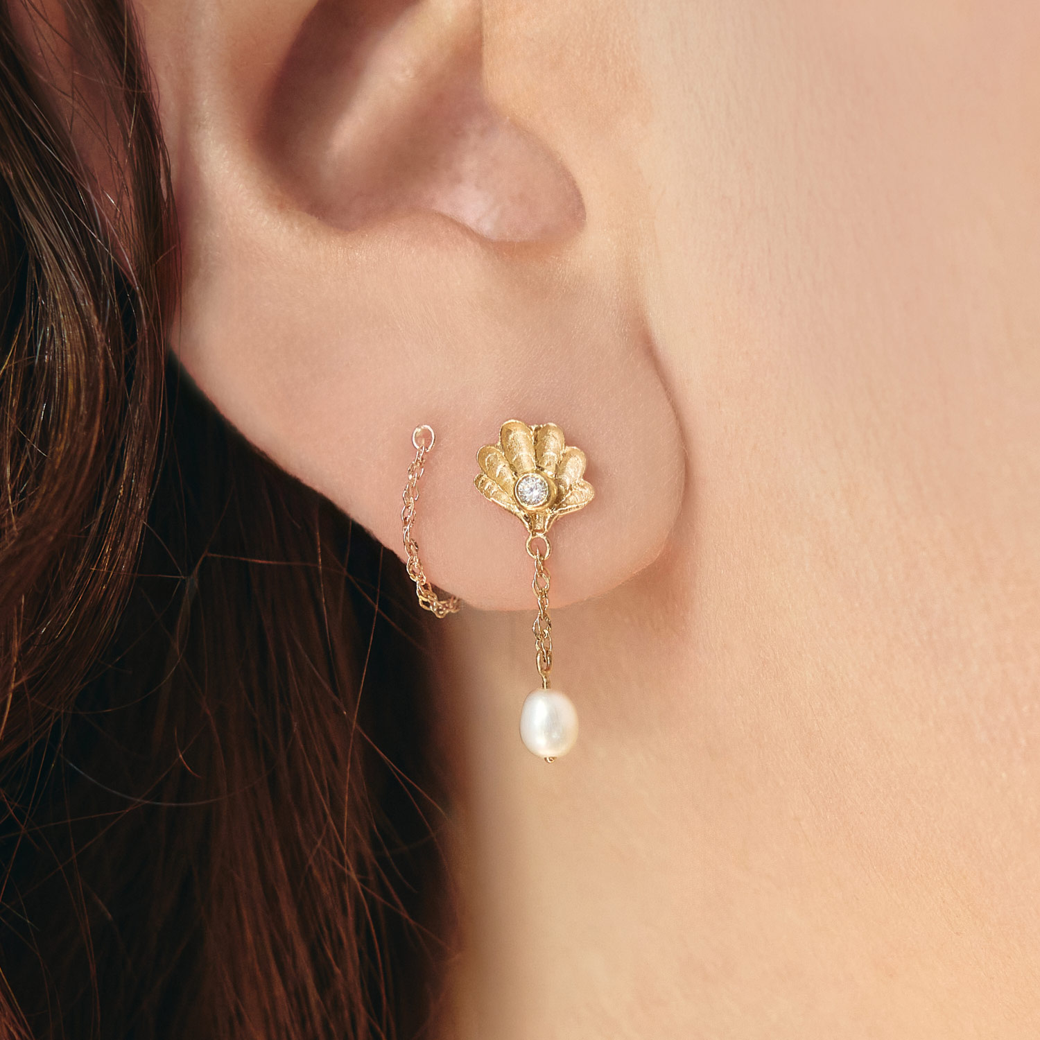 Venus from a Shell Earring - Image 4