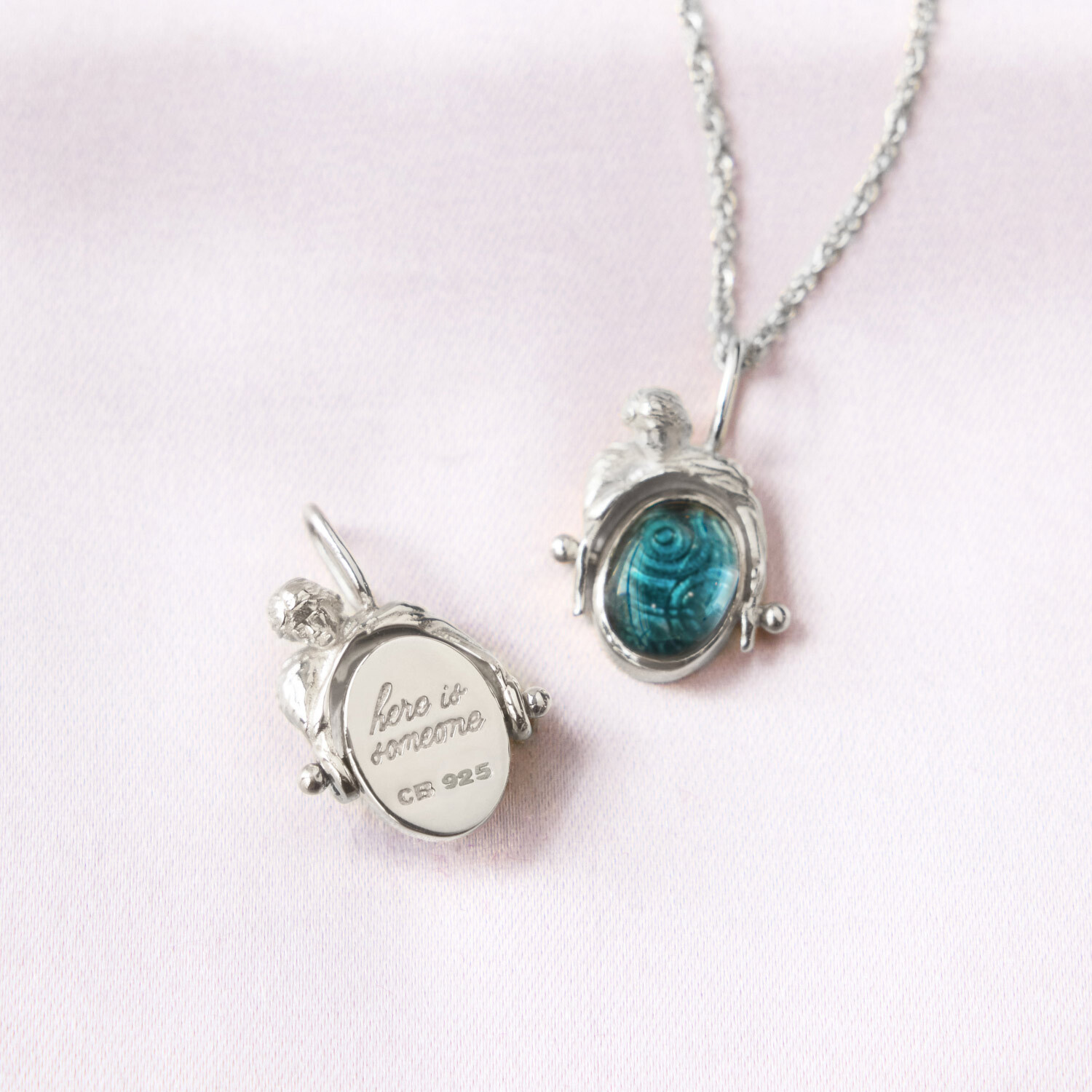 Here is Someone Silver Charm - Image 6