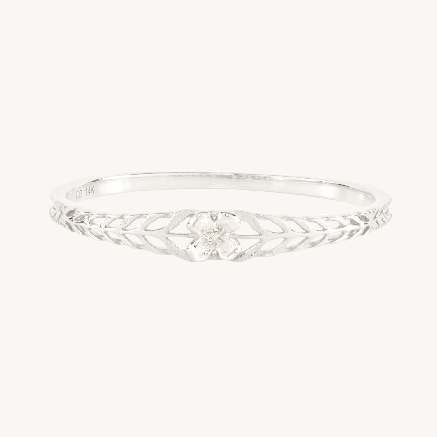 Little Blossom Silver Ring - Image 9