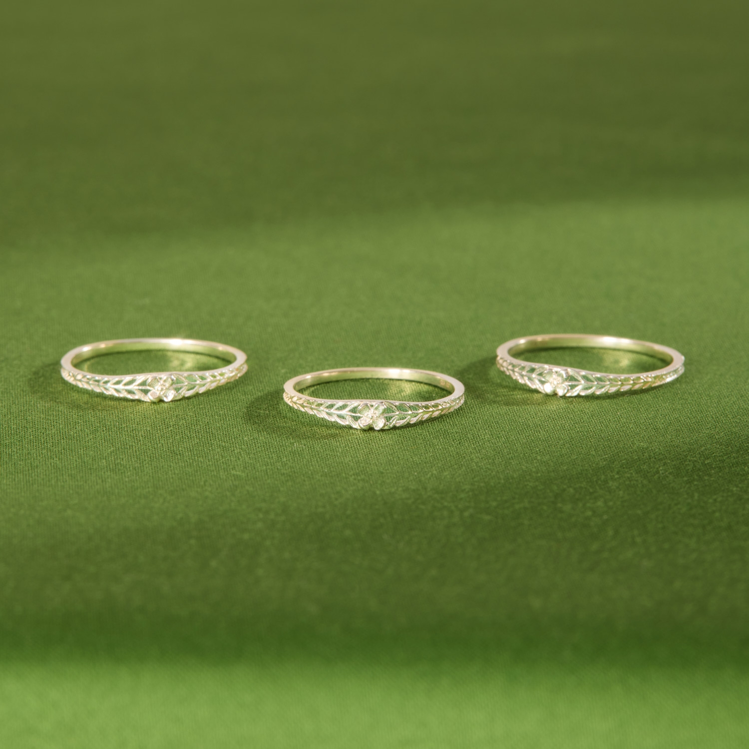 Little Blossom Silver Ring - Image 5