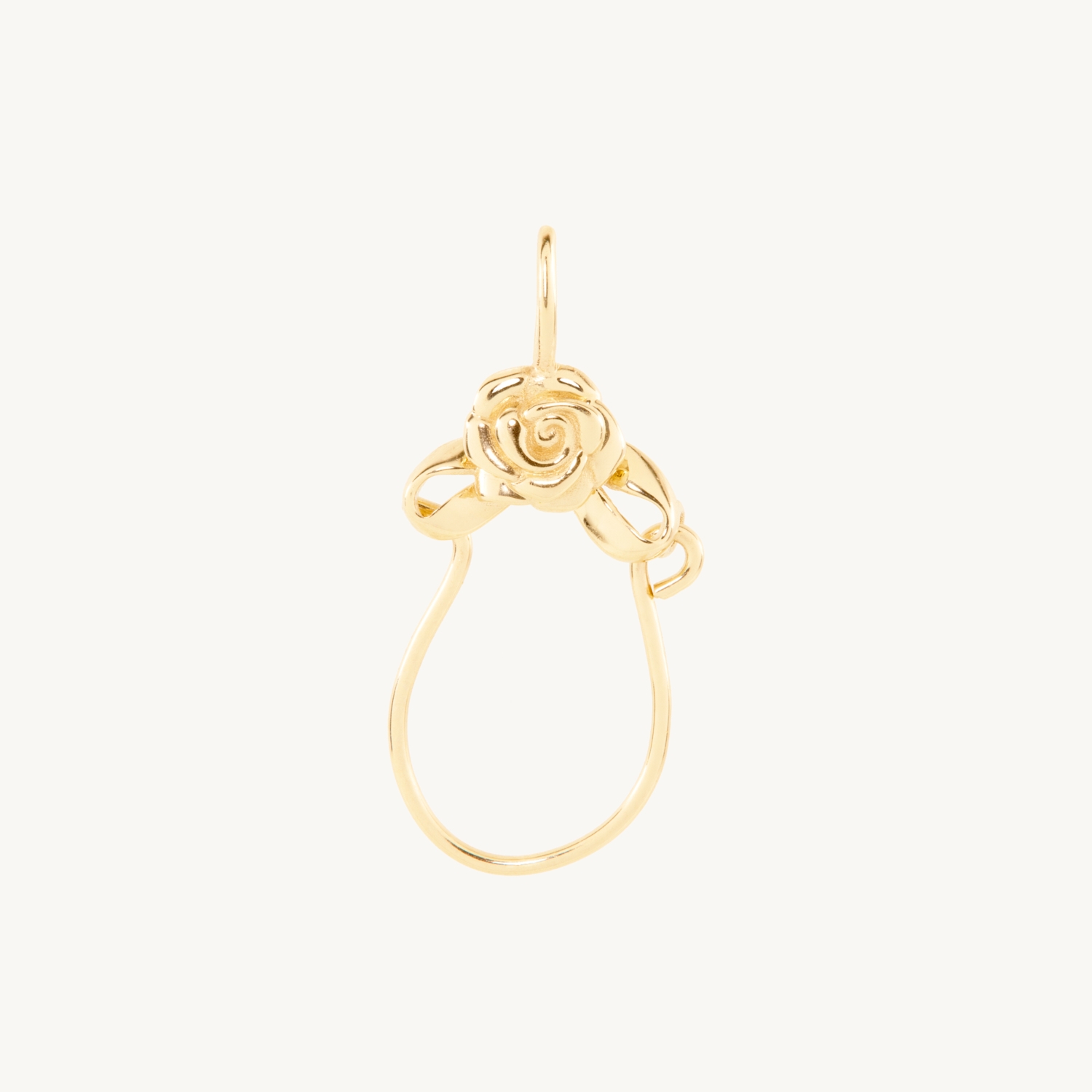 Rosette Gold Charm Holder - Image 14