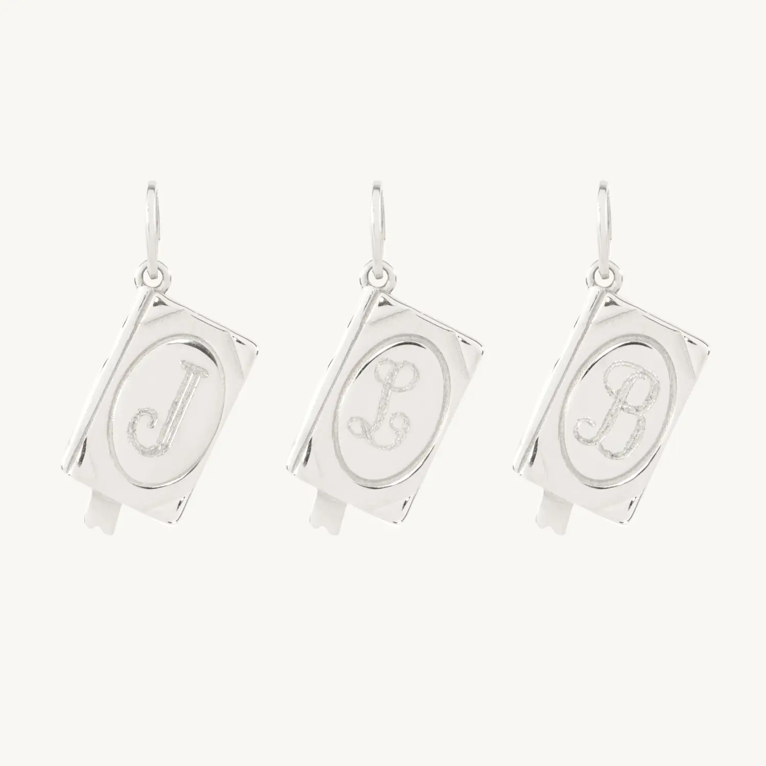 Songbook Silver Book Charm