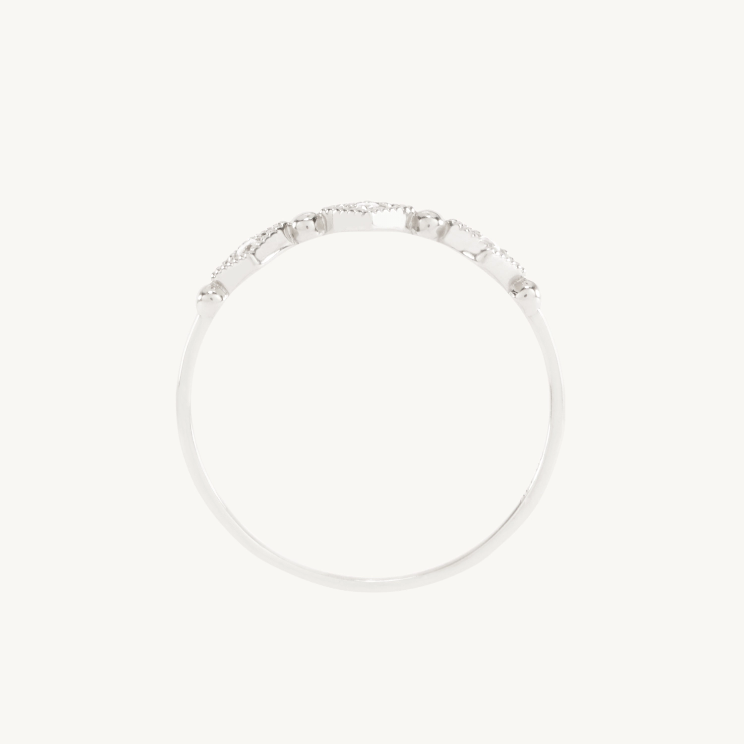 Cuckoo Ballet Diamond Ring, Silver - Image 13