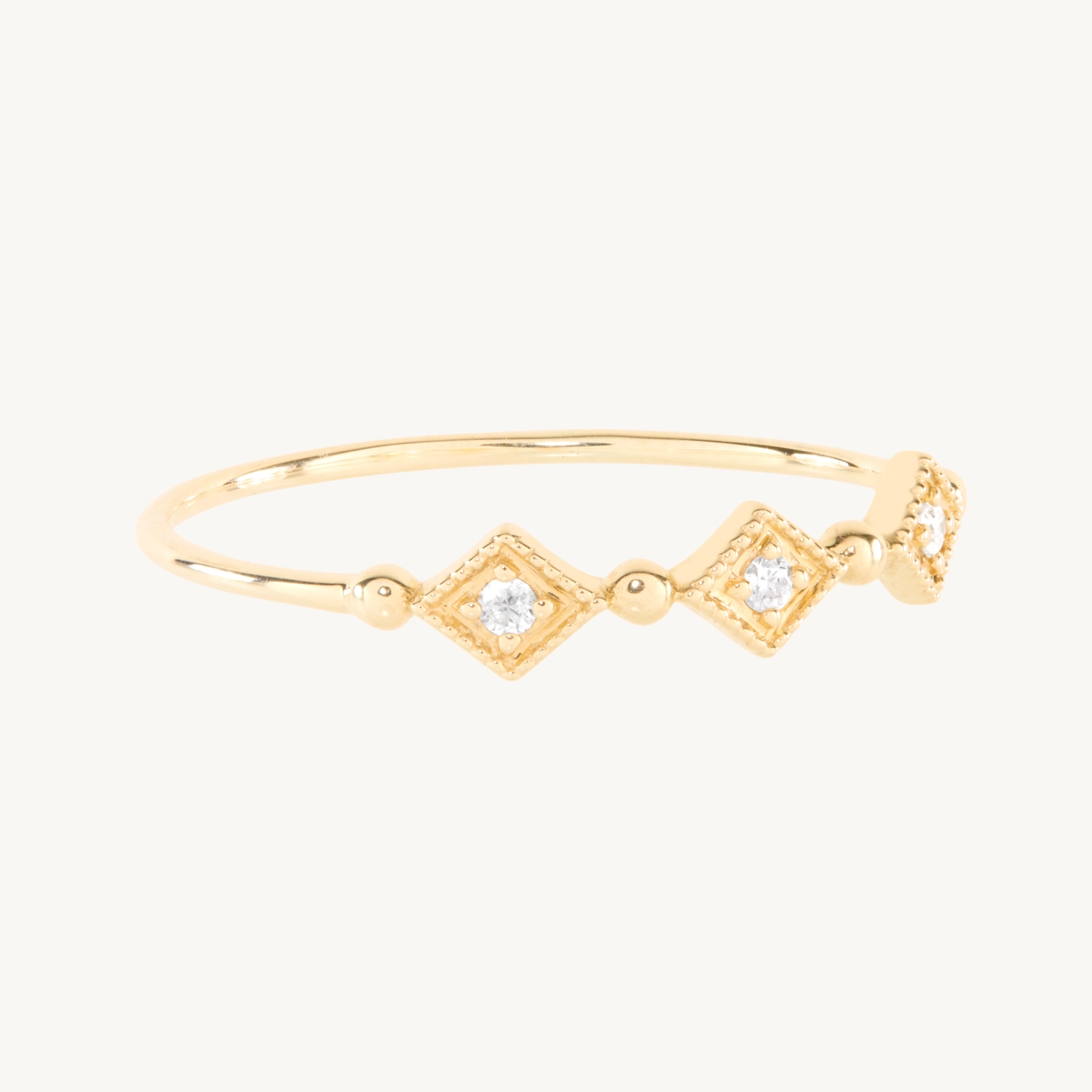 Cuckoo Ballet Diamond Ring, Yellow Gold - Image 14