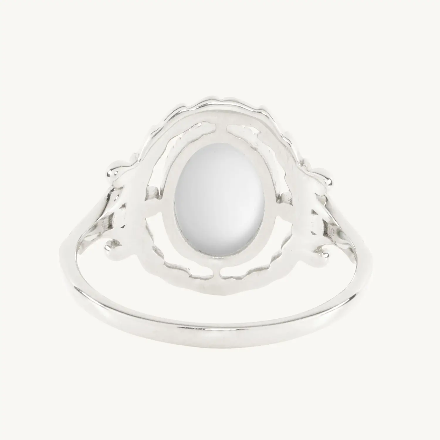 Forget Me Not Silver Ring - Image 3
