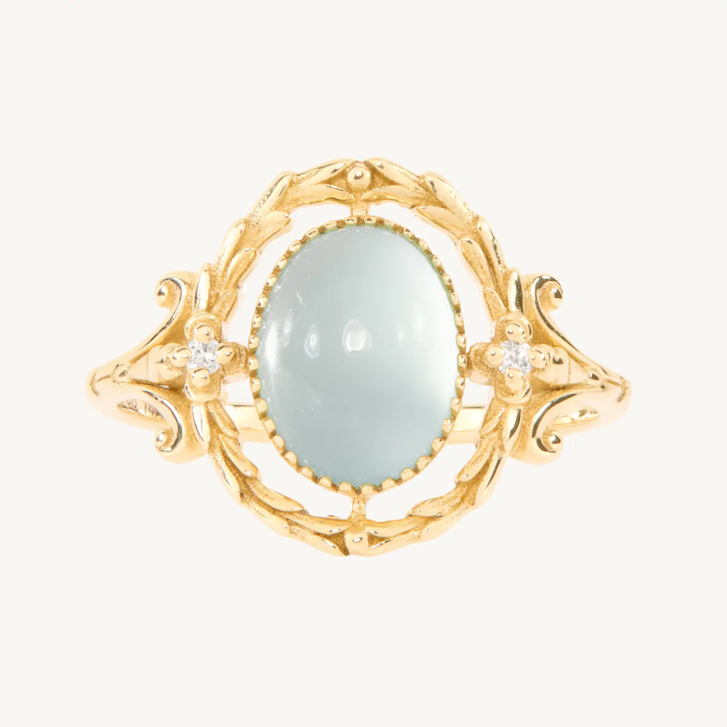 Forget Me Not Gold Ring
