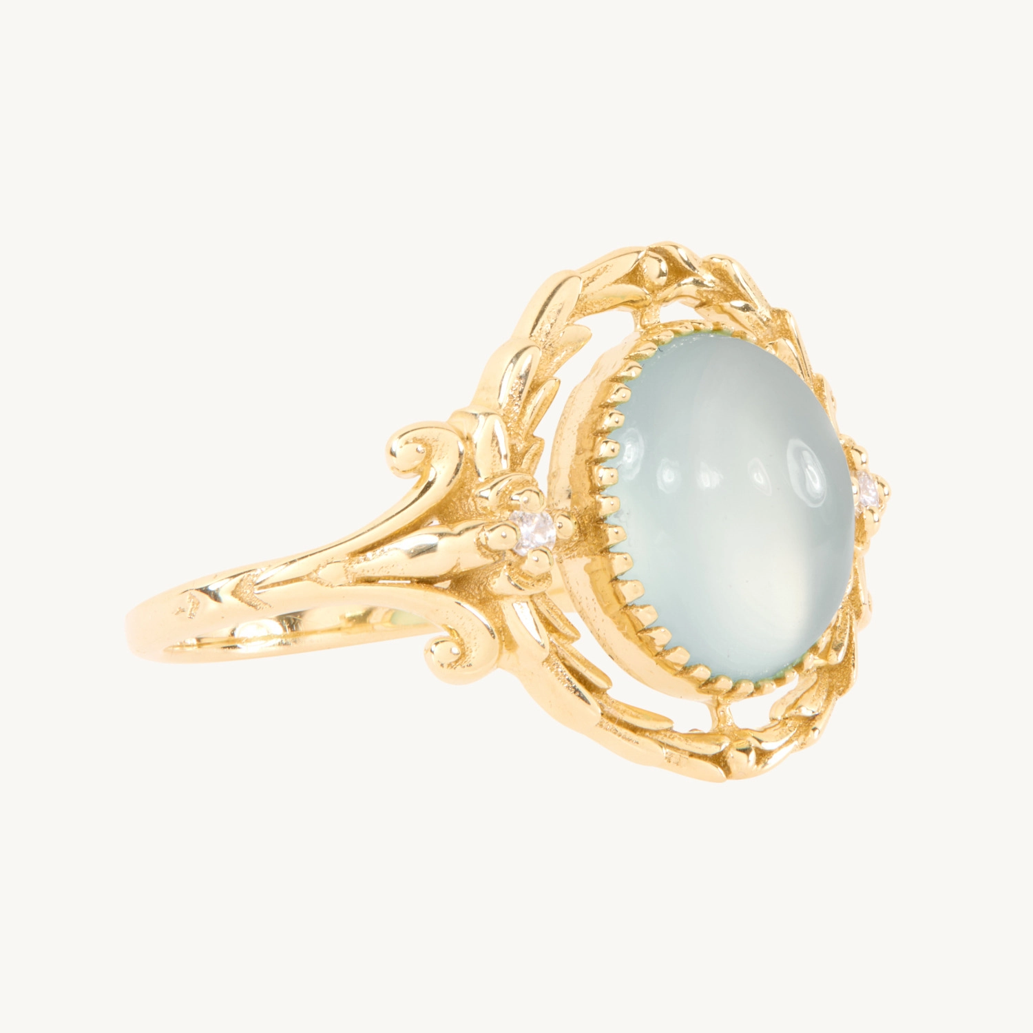 Forget Me Not Gold Ring - Image 16
