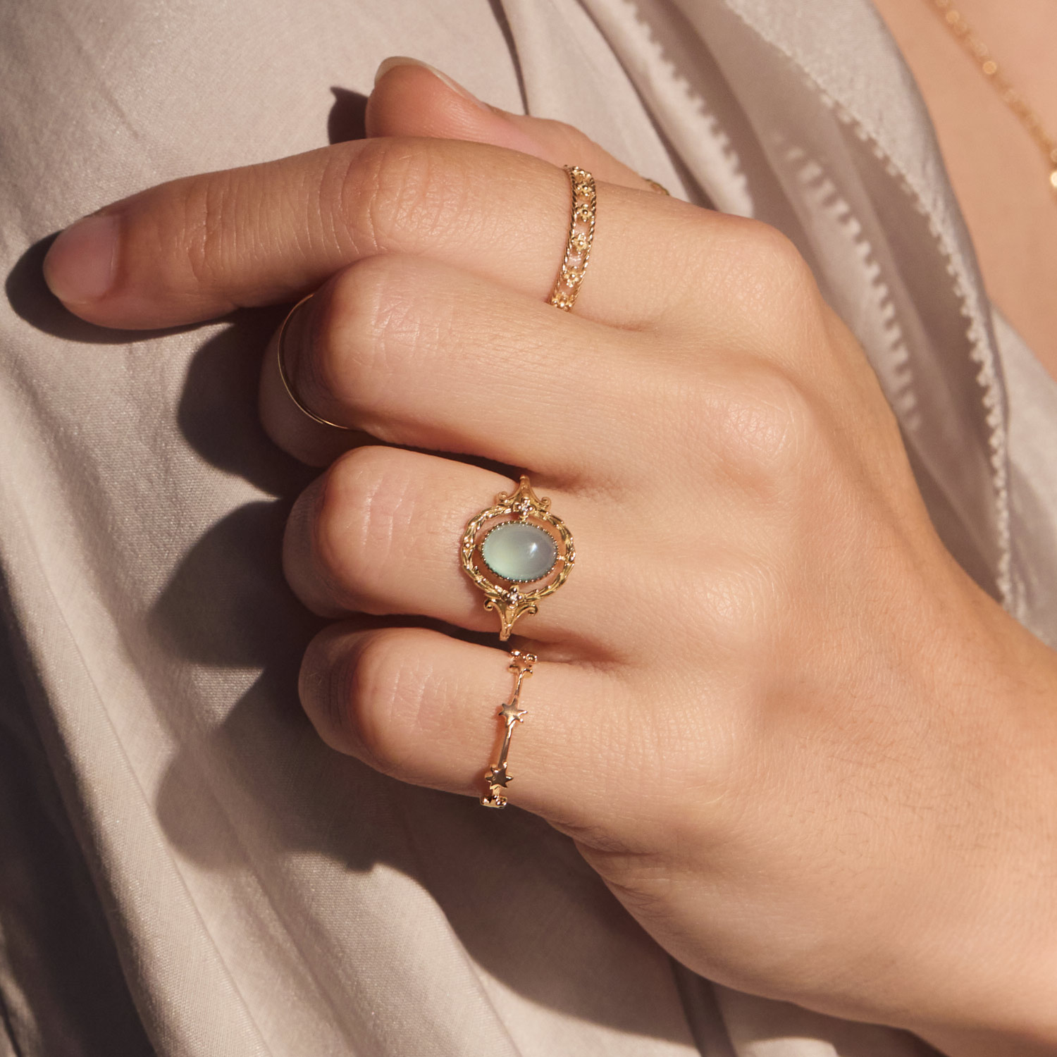 Sweeter Pastures Gold Ring - Image 4