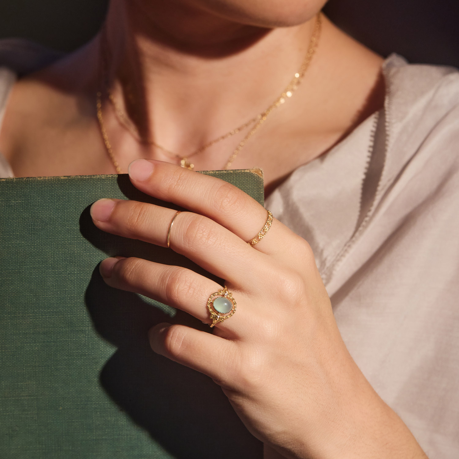Sweeter Pastures Gold Ring - Image 7