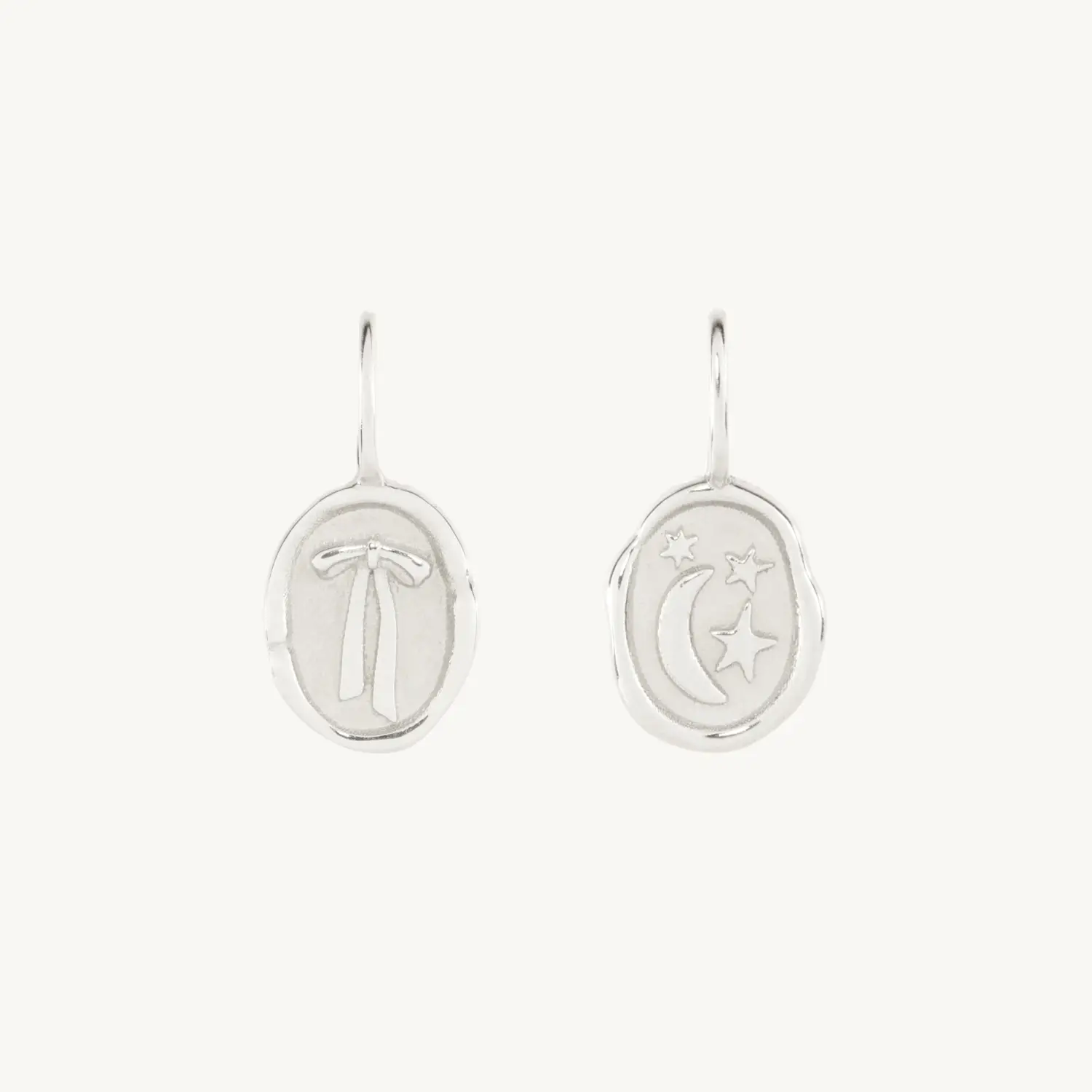 Laufey Wax Seal Charm, Silver