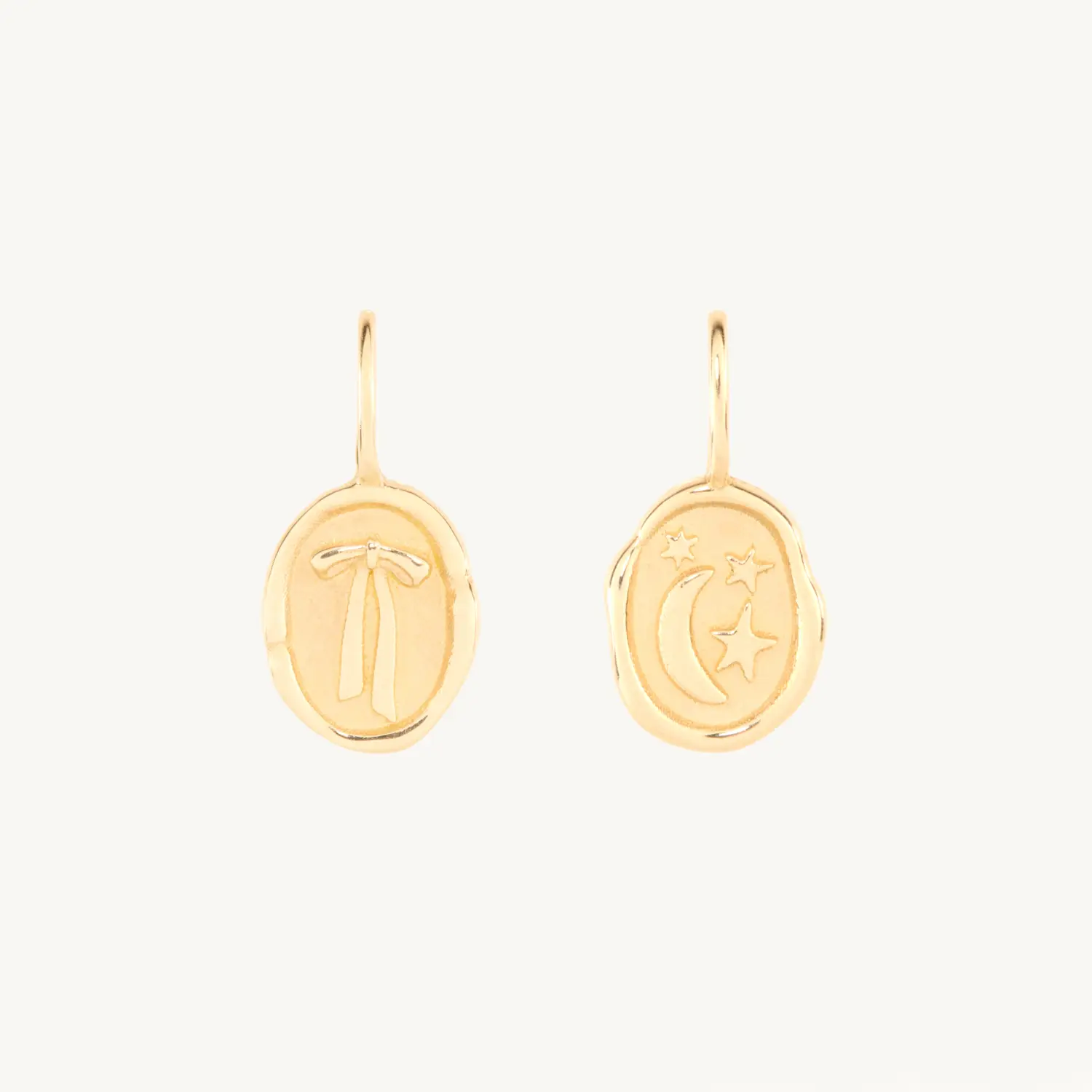 Laufey Wax Seal Charm, Yellow Gold
