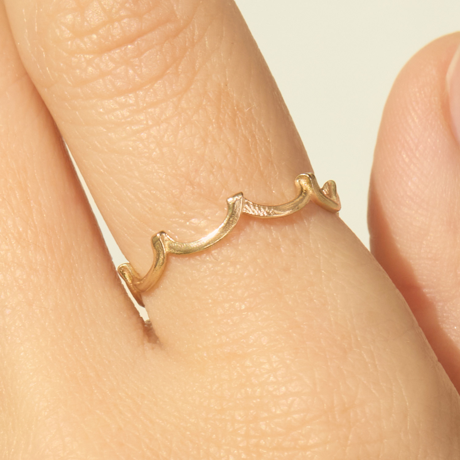 Theater Curtain Ring, Yellow Gold - Image 3