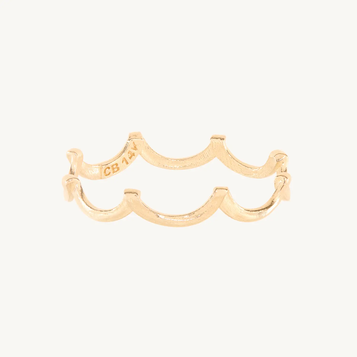 Alternative view of Theater Curtain Ring, Yellow Gold