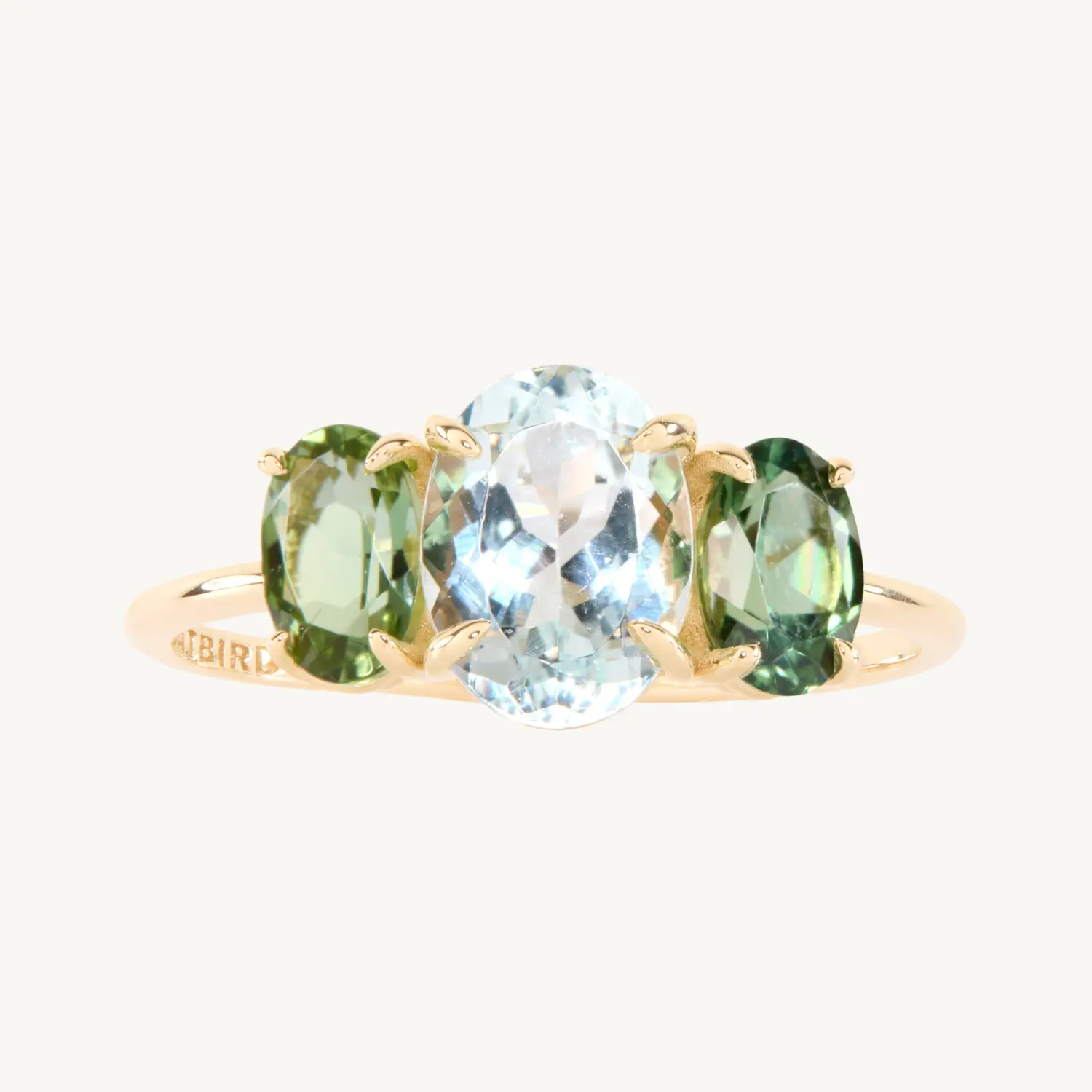 Mrs. Randolph's Ring, Quartz and Tourmaline