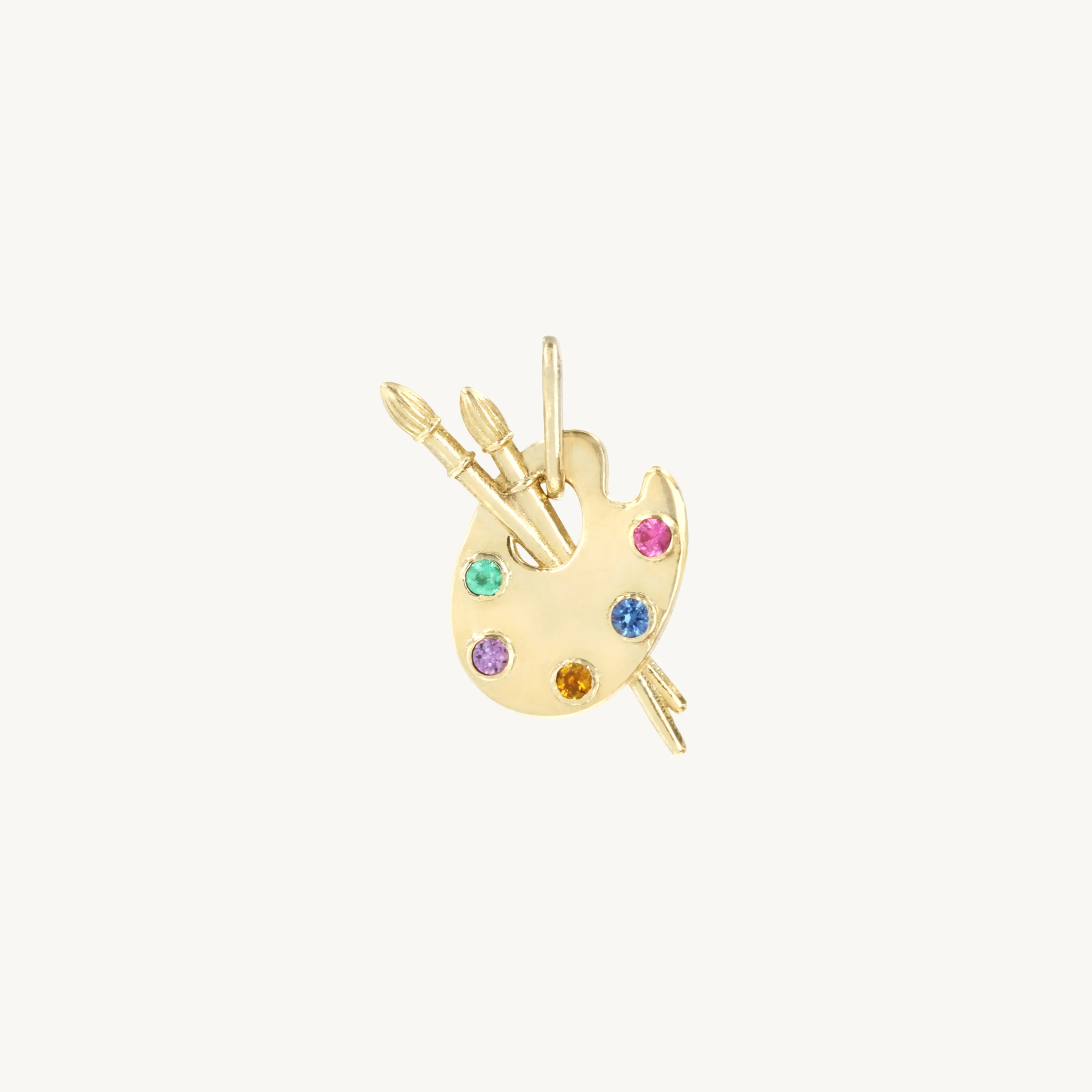 Vito's Painter Palette Charm