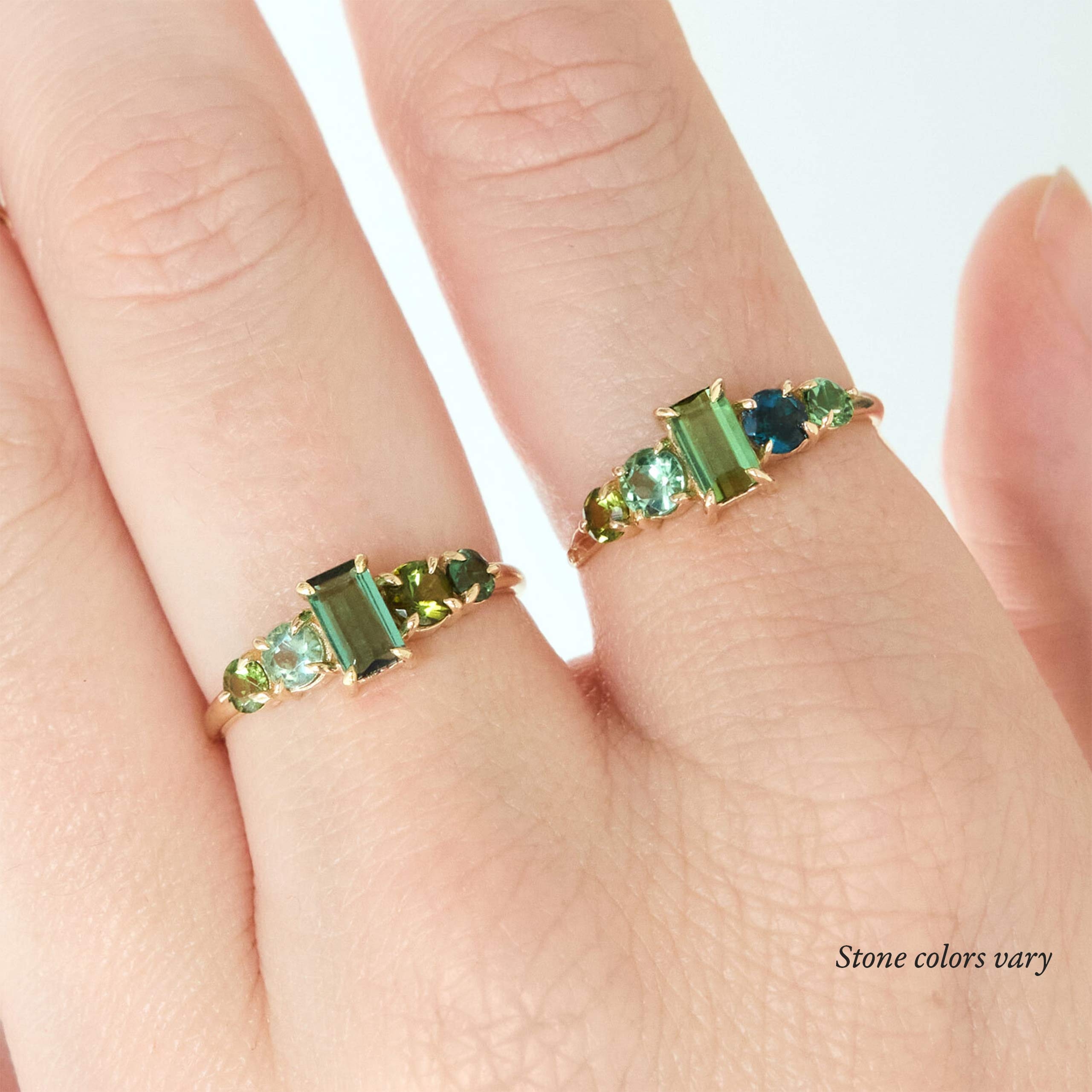 Alternative view of Summer in New York Tourmaline Ring