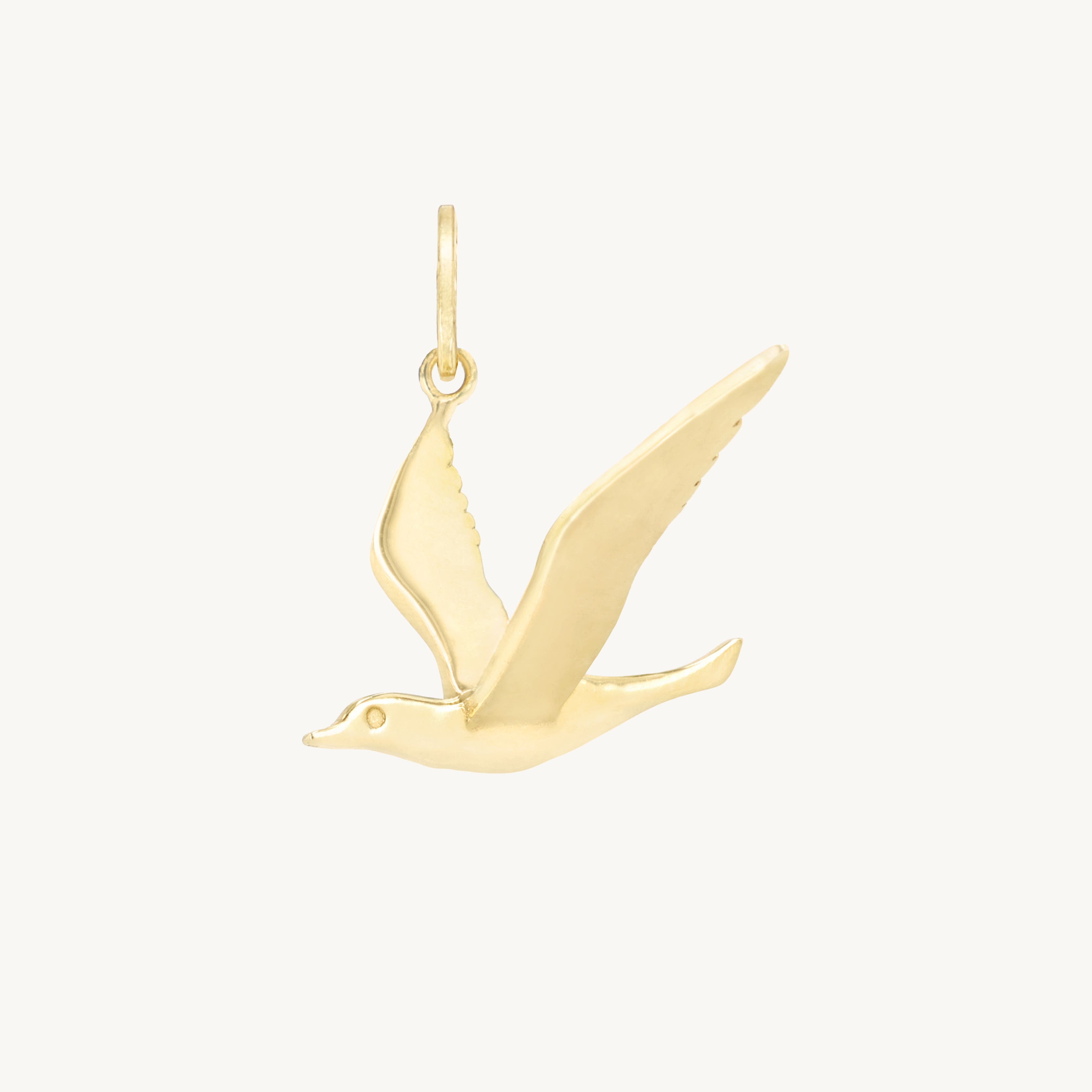 New York Seagull Charm