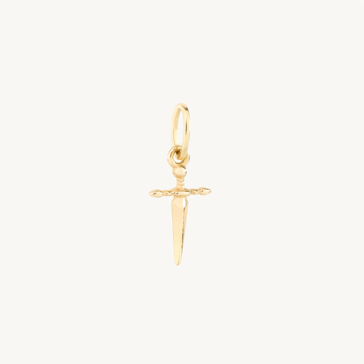 Alternative view of Tiniest Tender Touches Gold Dagger Charm