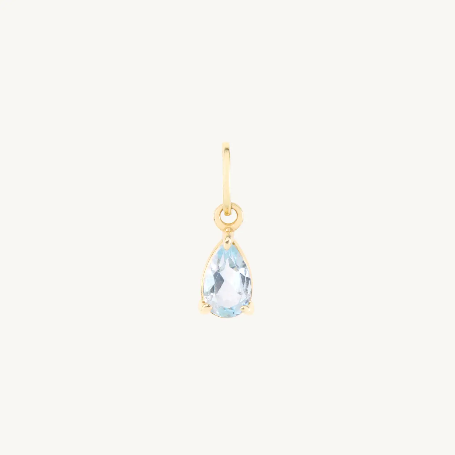 Drying Tears Gold Charm