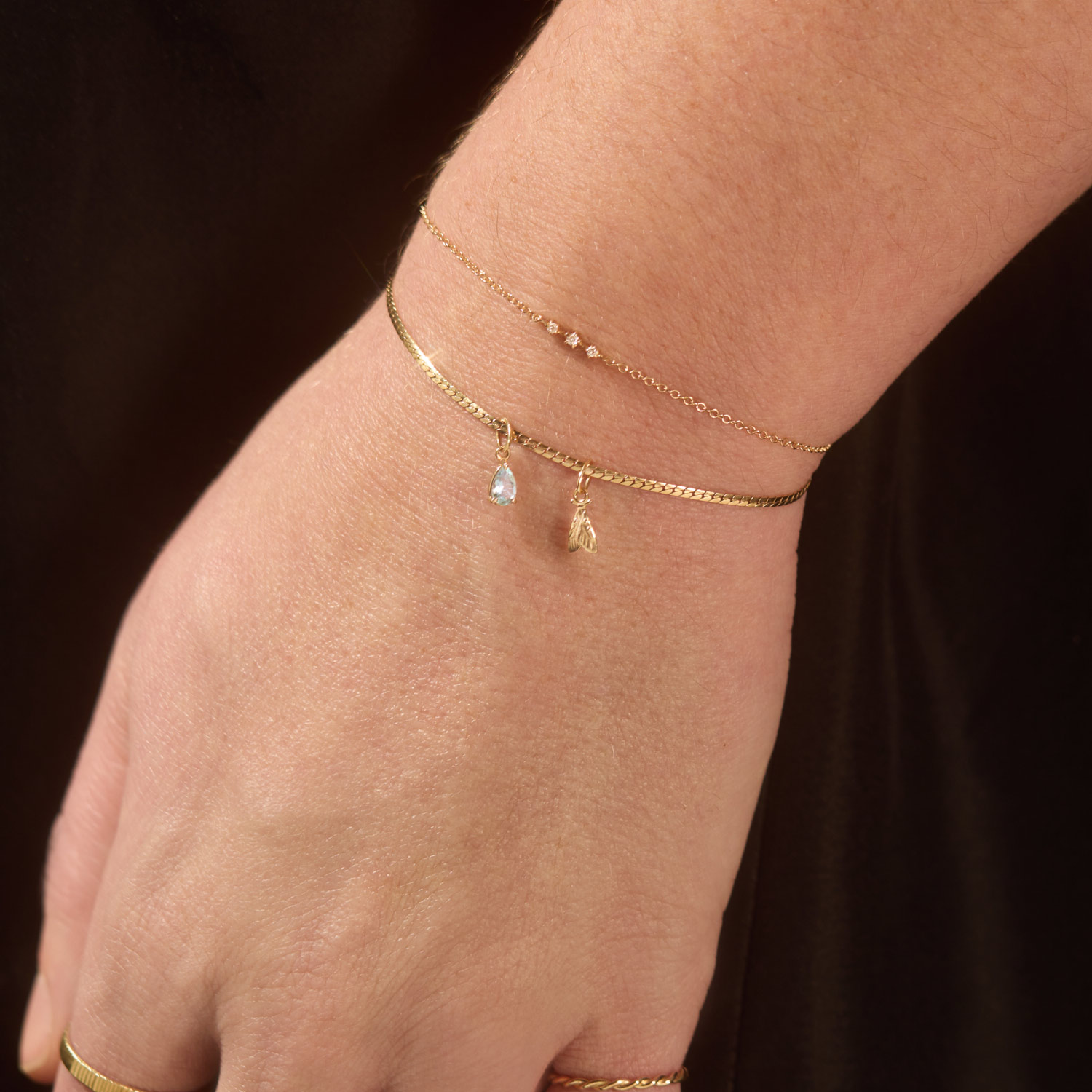 Little Changes Moth Gold Charm - Image 9