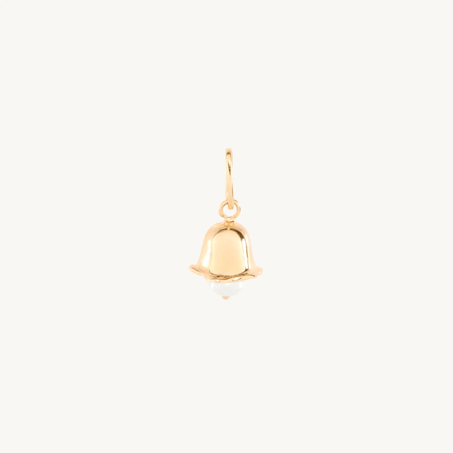 A Flower for You Gold Charm