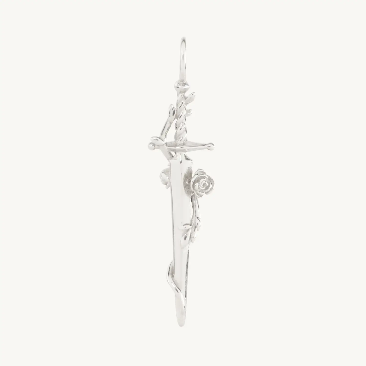 Tender Touches Silver Dagger Charm