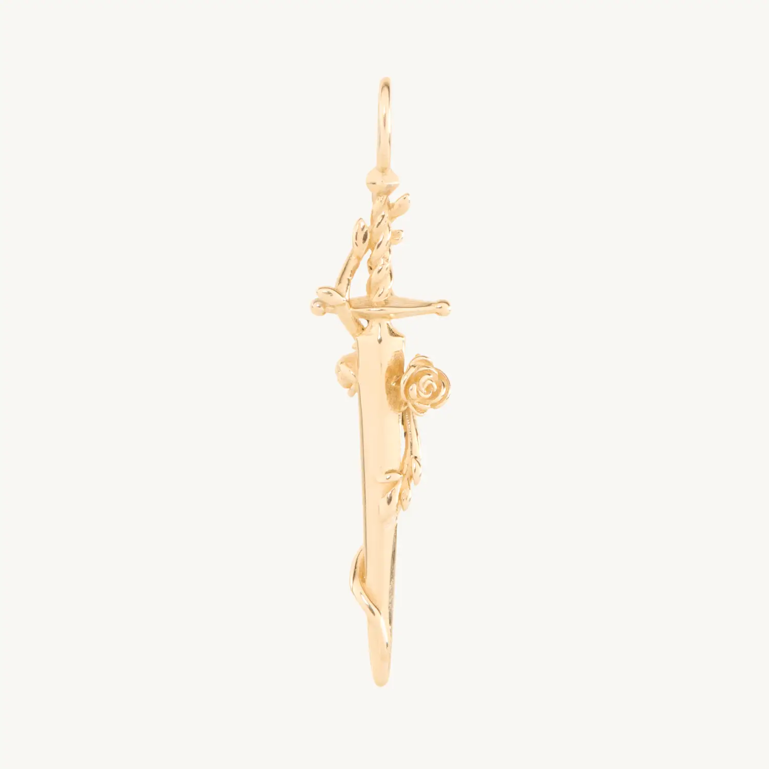 Tender Touches Gold Dagger Charm